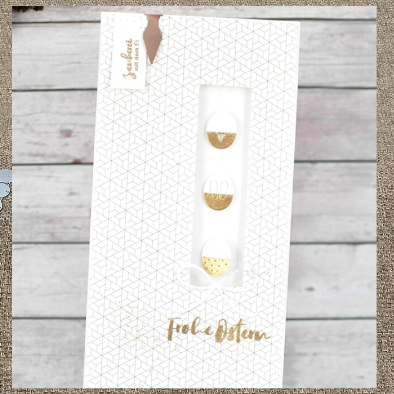 Ten Little Easter Eggs Cutting & Embossing Dies