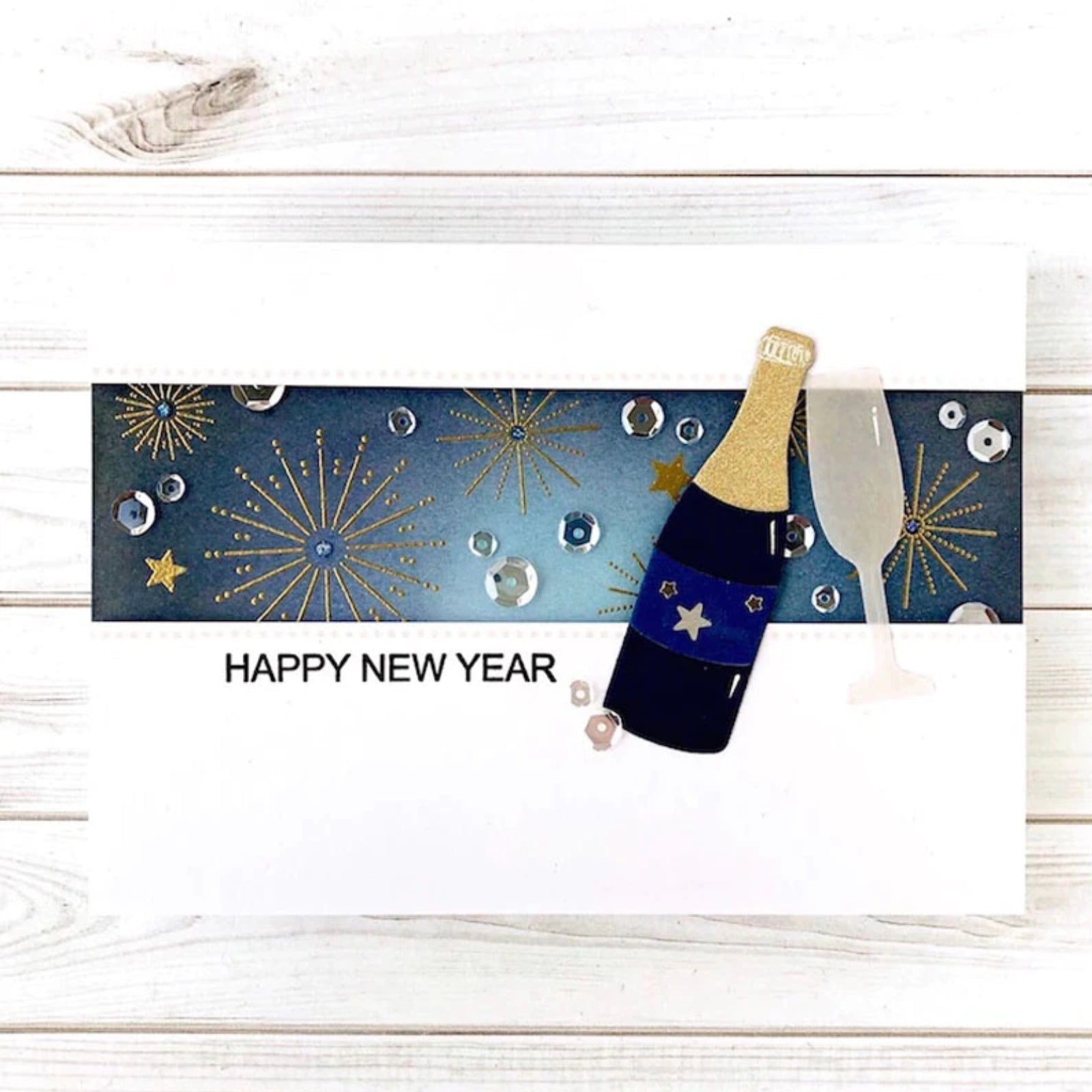 Eat Drink & Be Merry Cutting Dies & Stamps Set