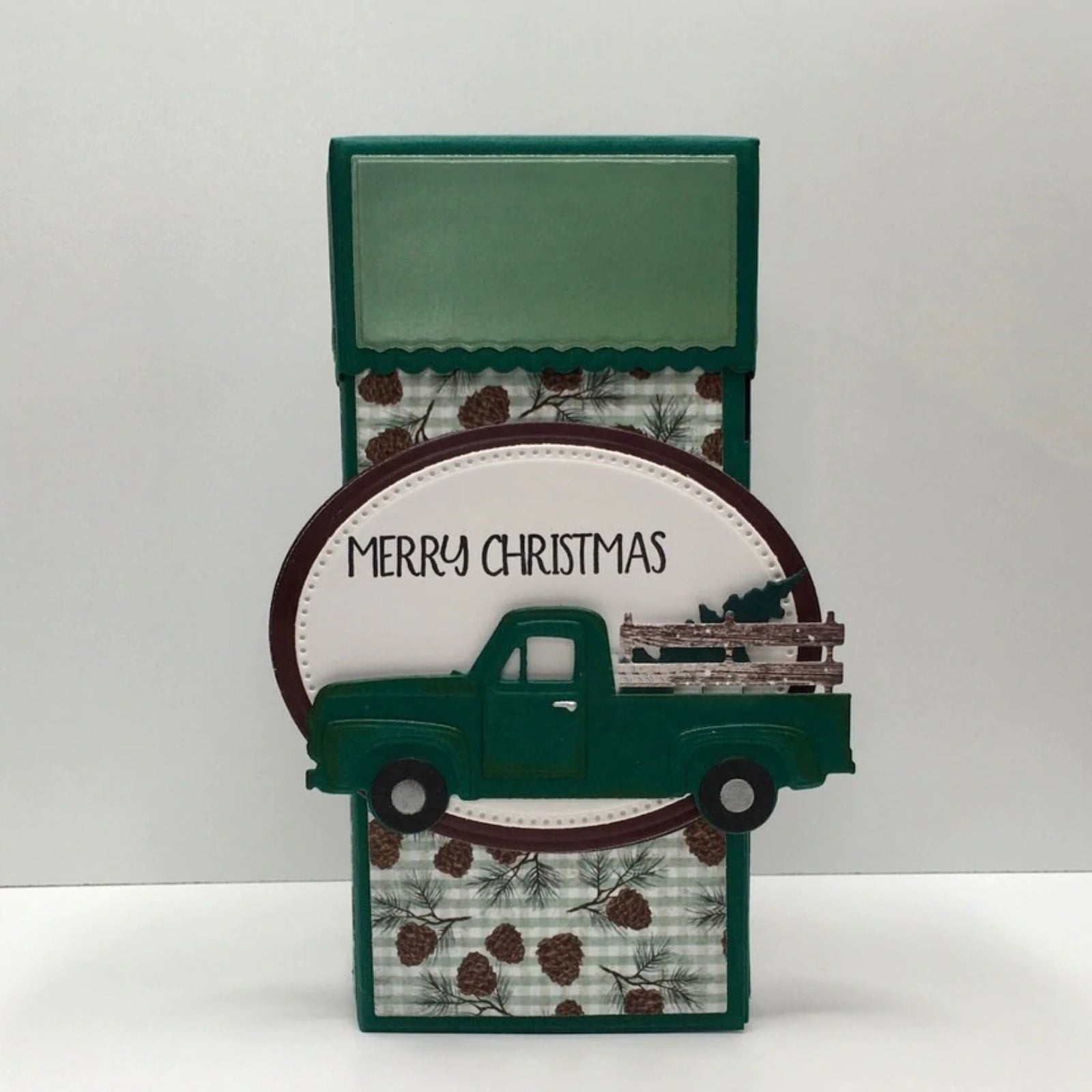 Vintage Pickup Truck Side Profile BYO Cutting & Embossing Dies