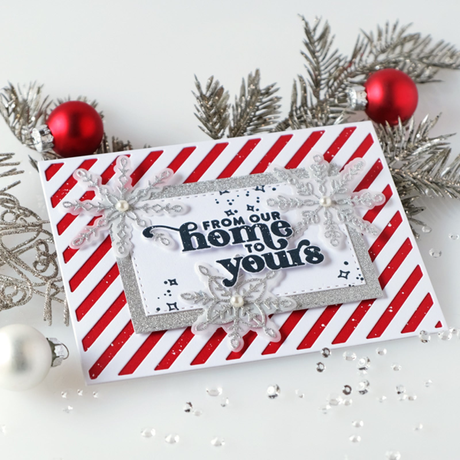 Ten Stunning Snowflakes w Shadows Cutting Dies