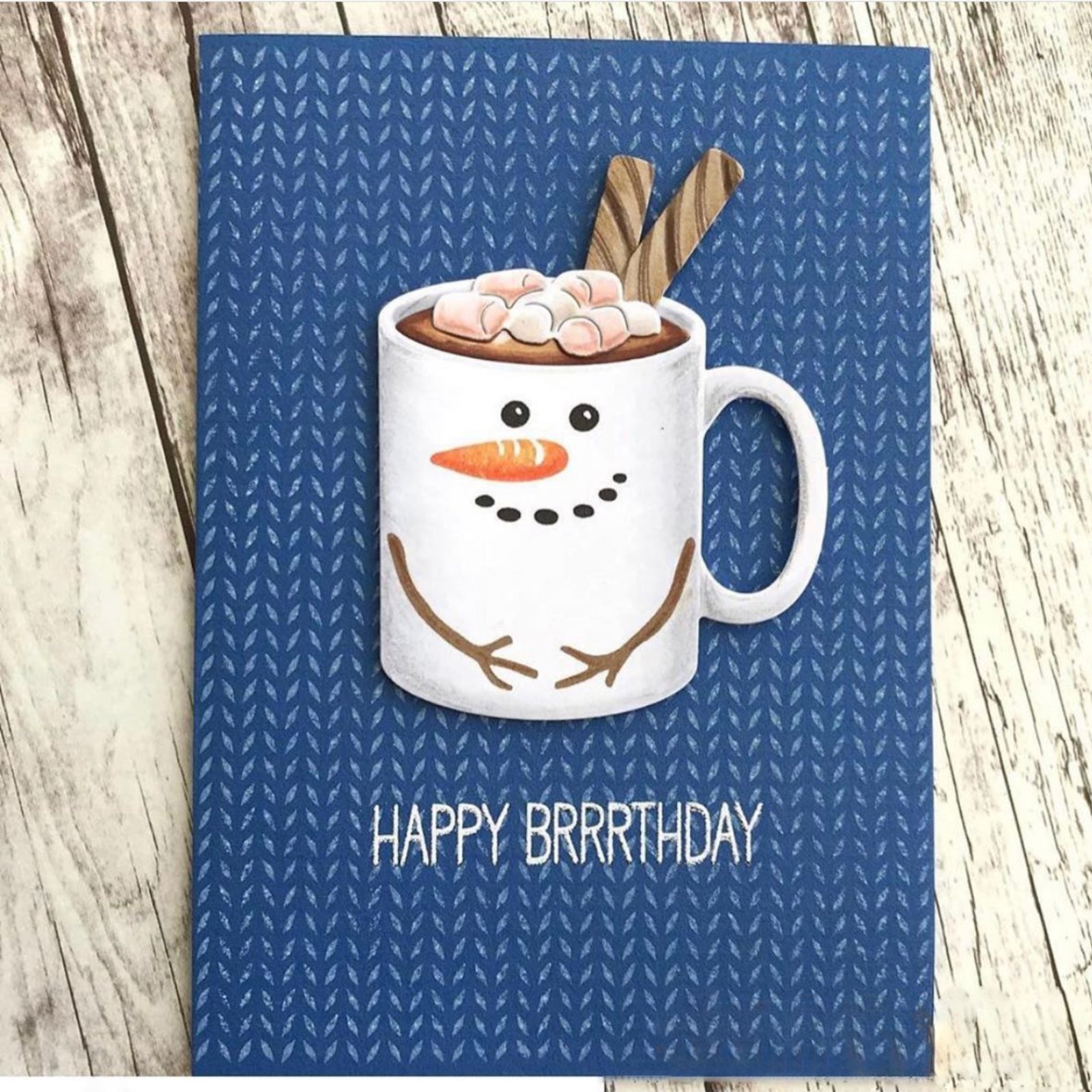 Make Your Own Hot Chocolate Cutting & Embossing Dies