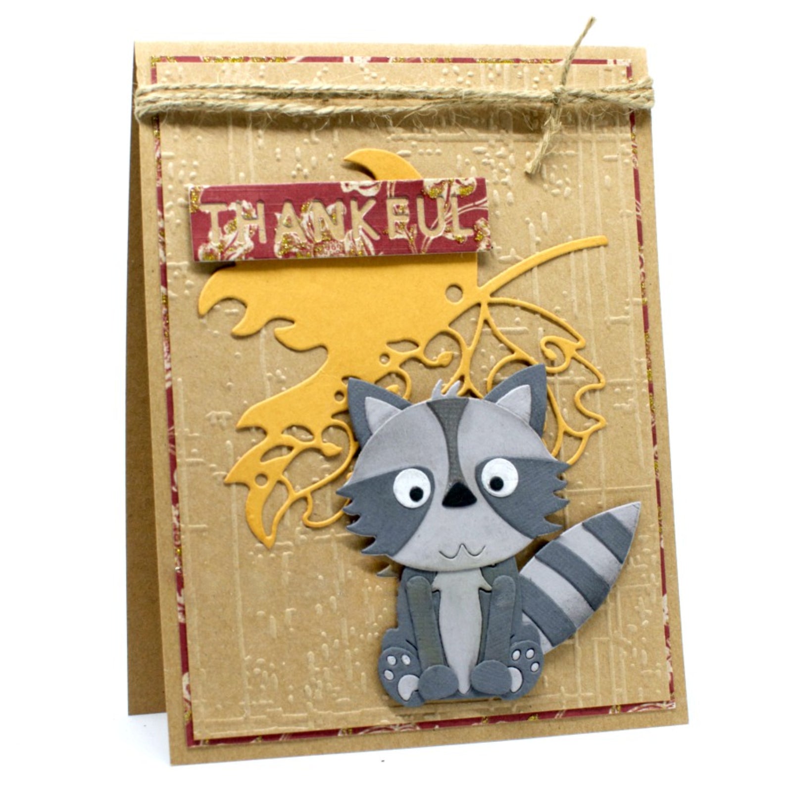 Autumn Block Sentiment Words Cutting Dies