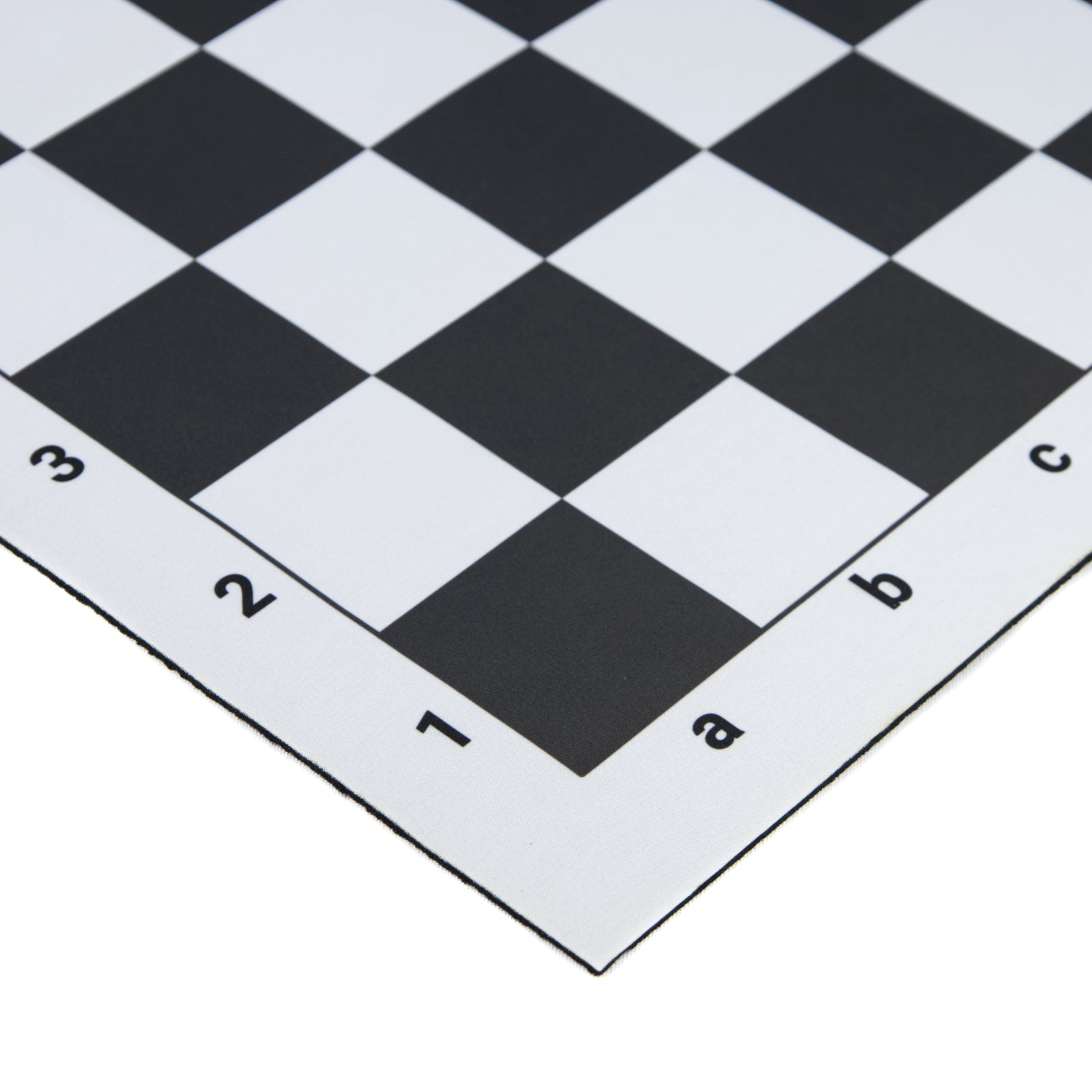 20" Tournament Mousepad Chess Board - Black