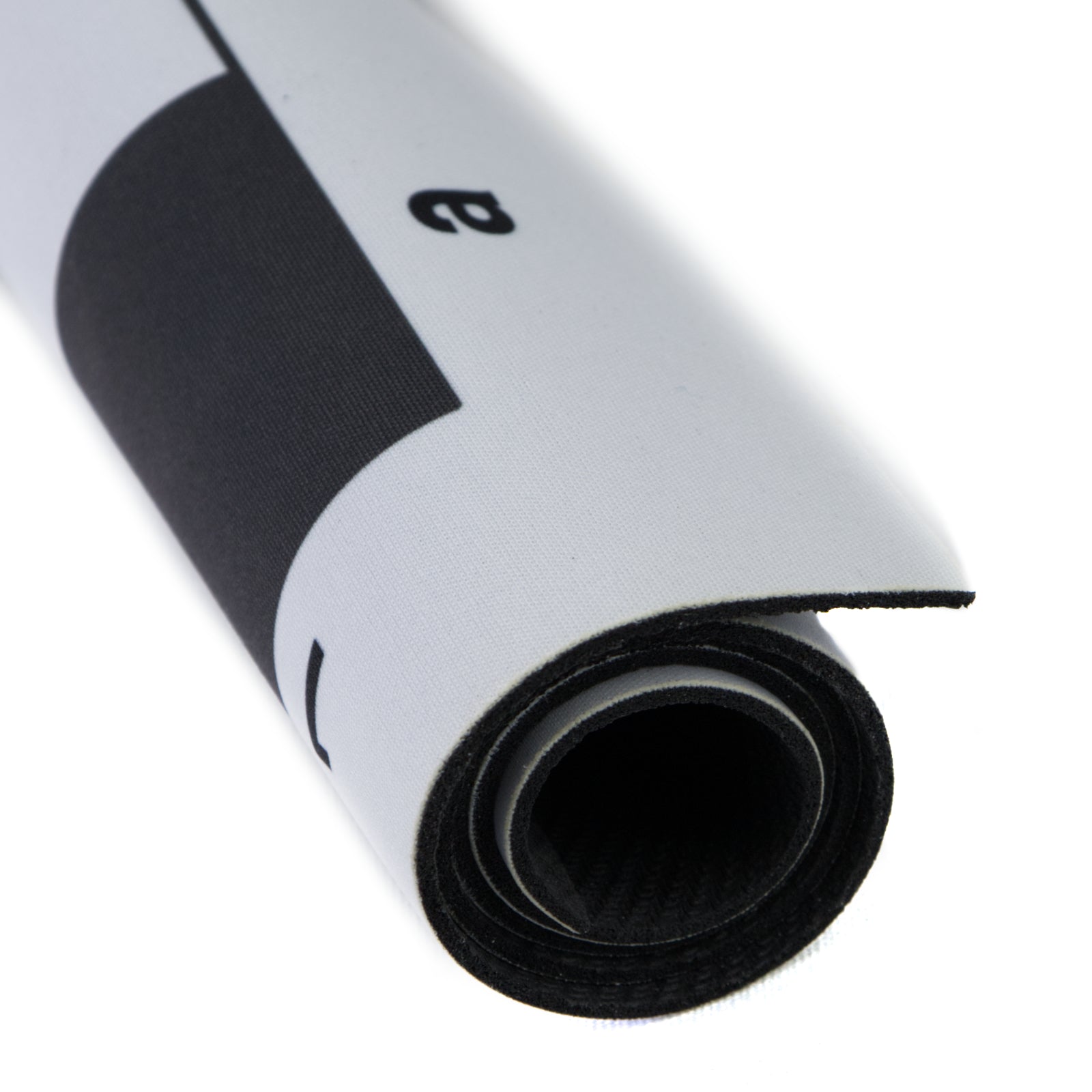 20" Tournament Mousepad Chess Board - Black