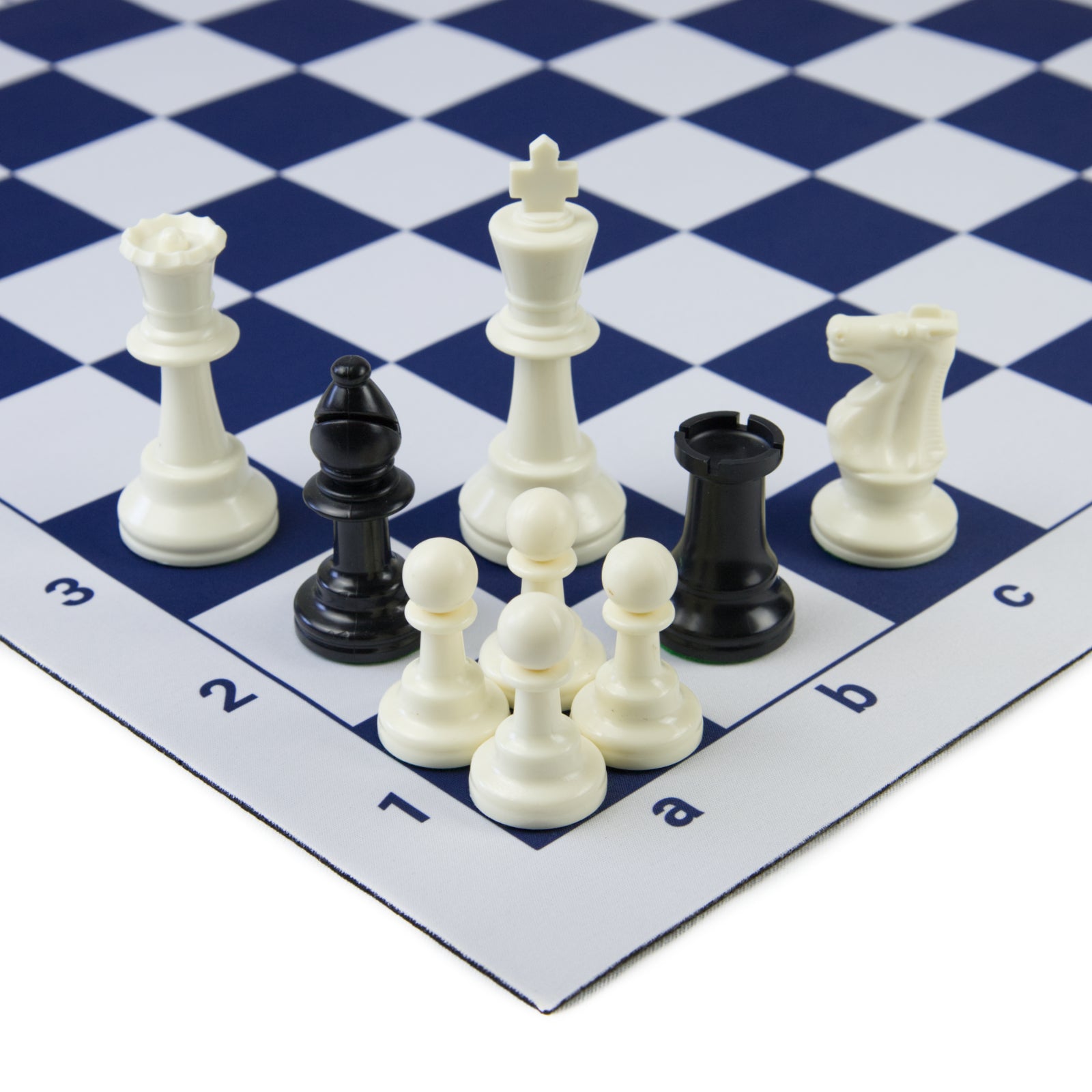 20" Tournament Mousepad Chess Board - Blue