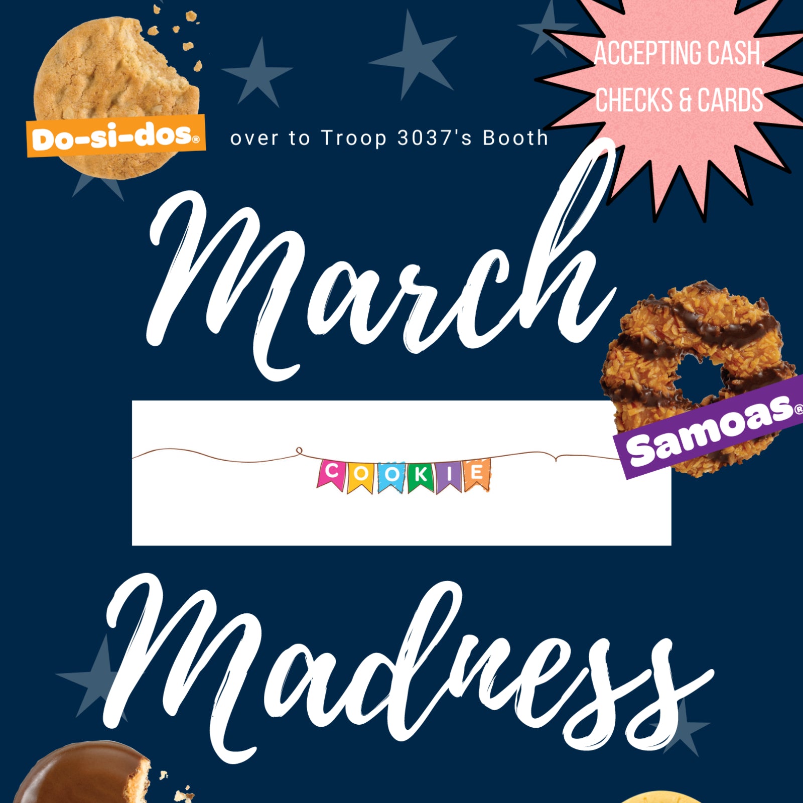 Make #10 – Girl Scouts Cookie Booth Poster / Flyer