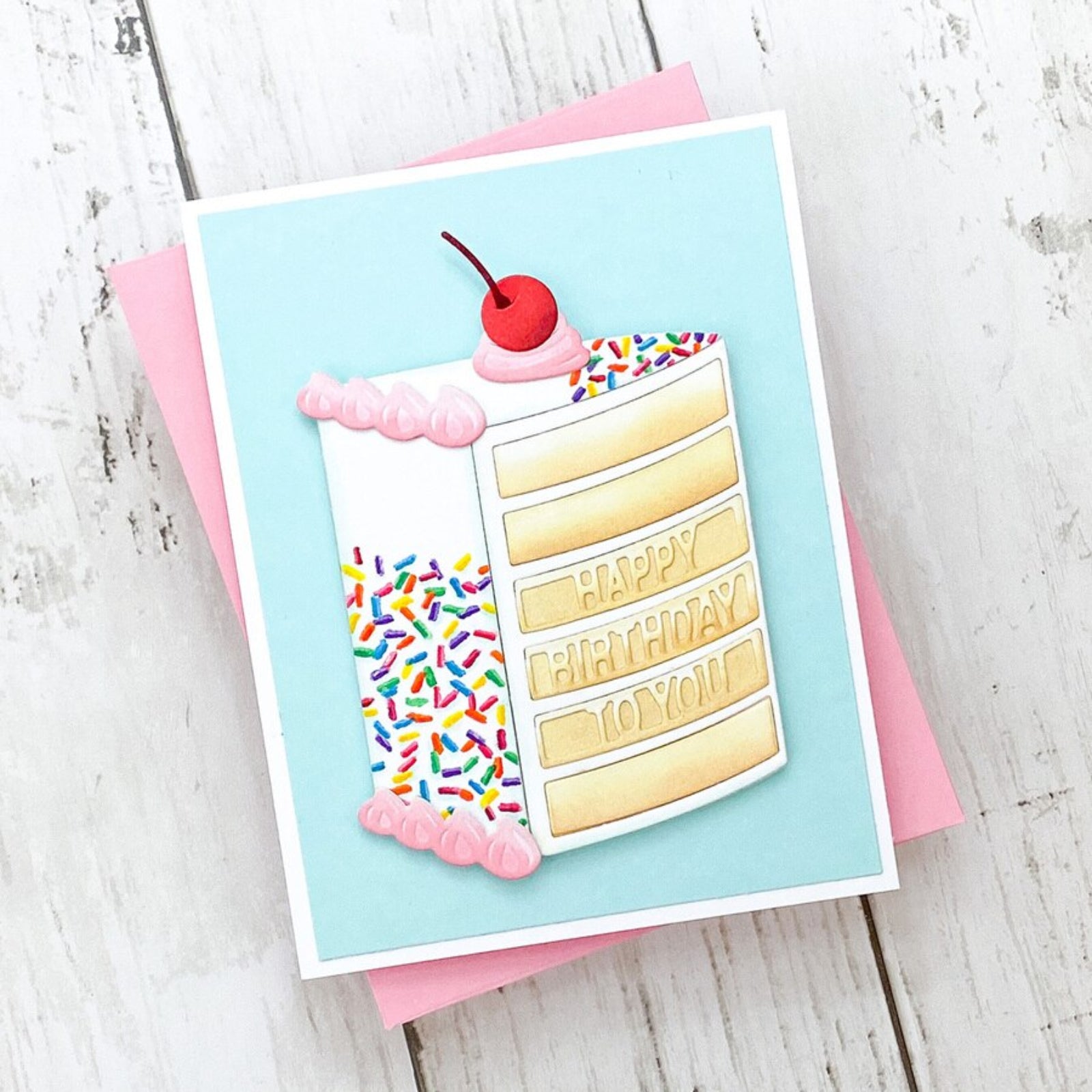 You Can Have Your Cake and Eat It Too Birthday Cutting Dies