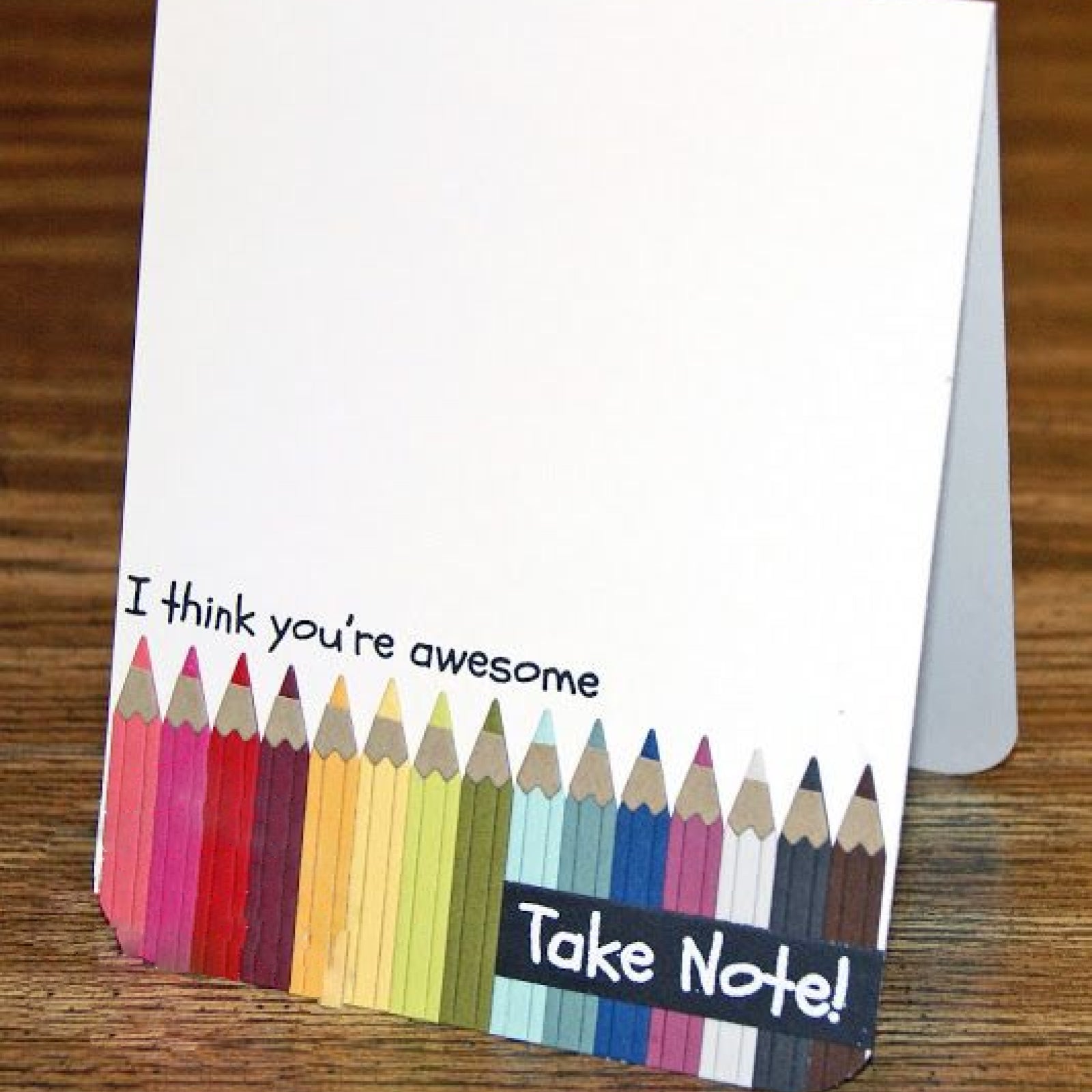 Notebook Paper Page w Arrows & Notes Word Cutting Dies