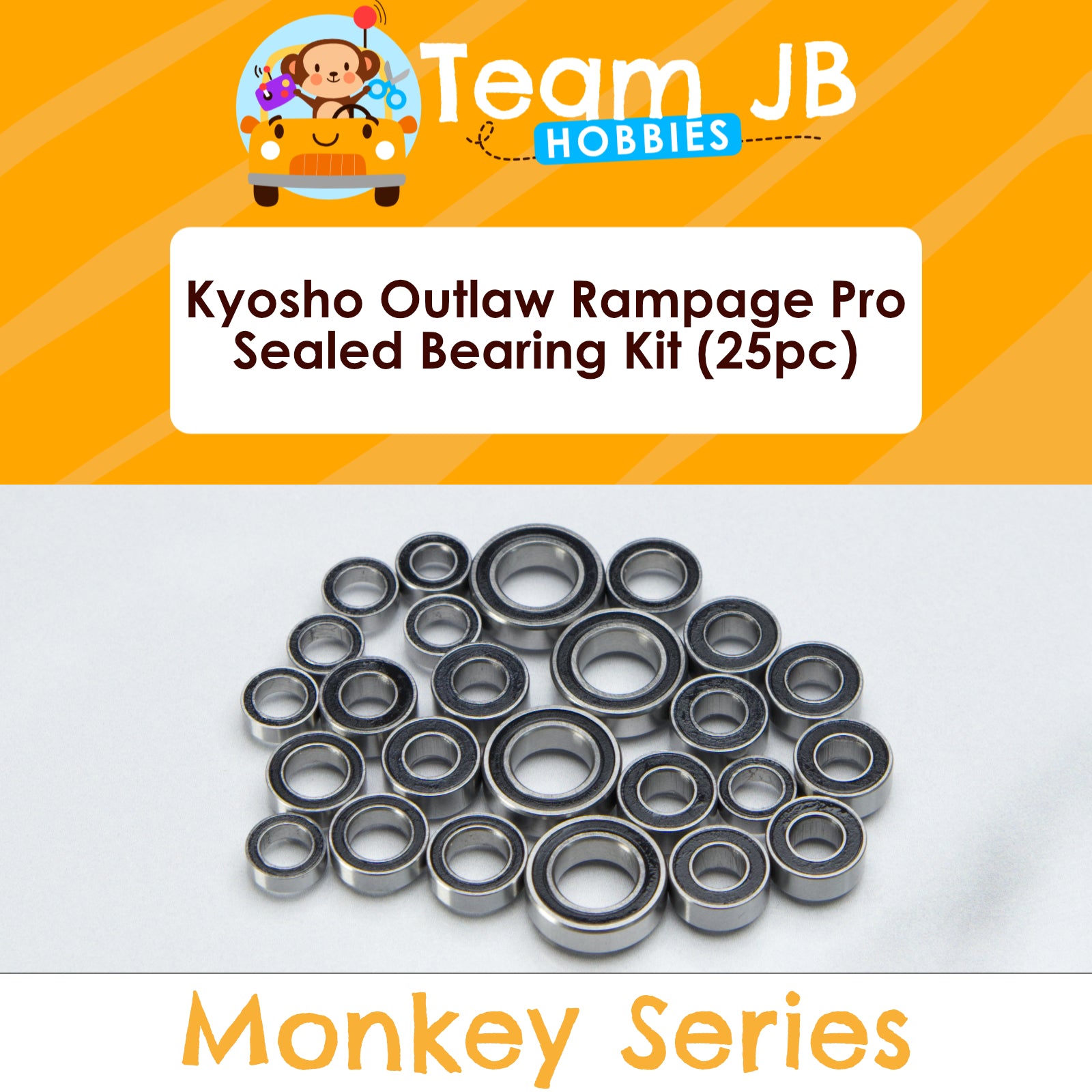 Kyosho Outlaw Rampage Pro (#31324, Nitro Stadium Truck) - Sealed Bearing Kit