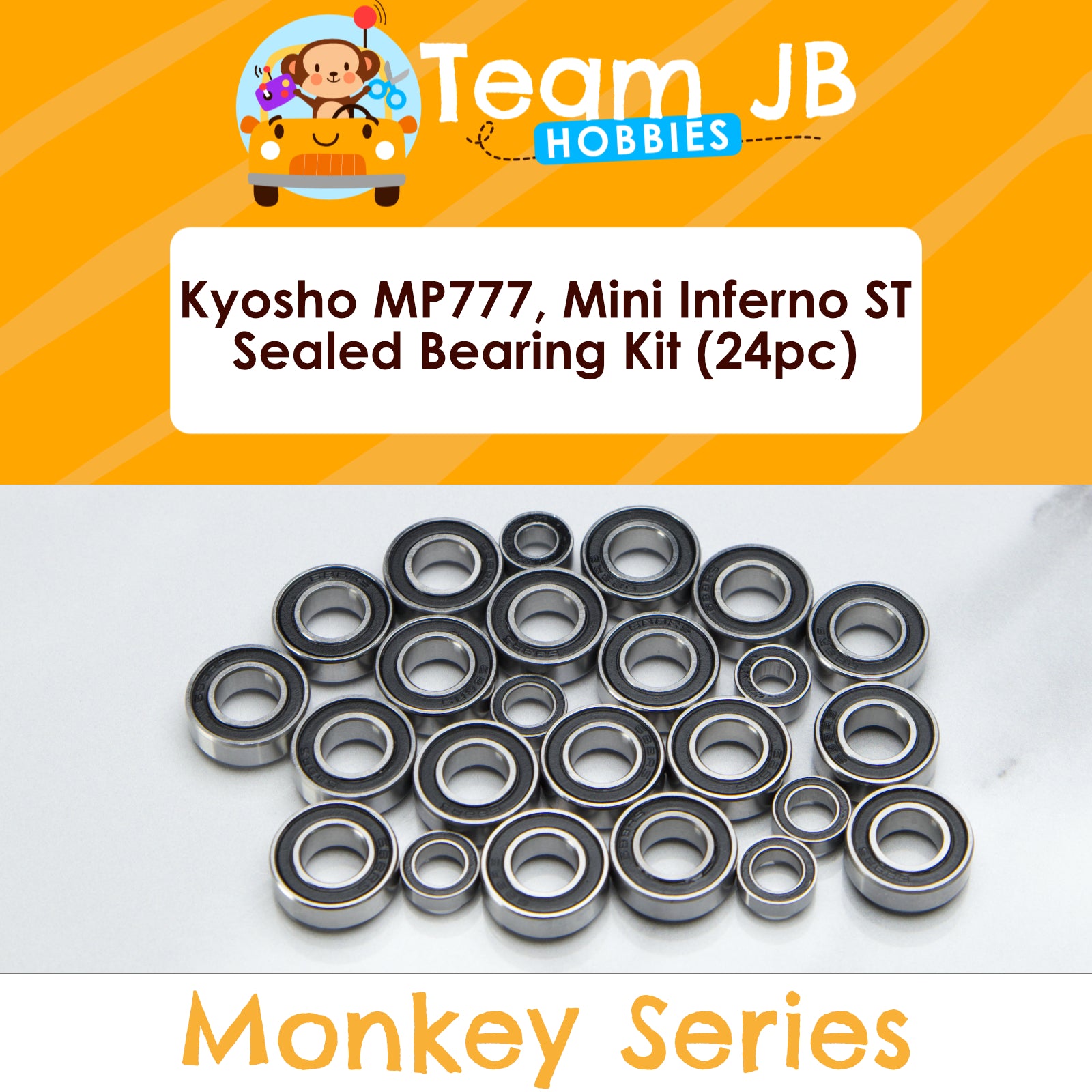 Kyosho MP777, Mini Inferno ST - Sealed Bearing Kit