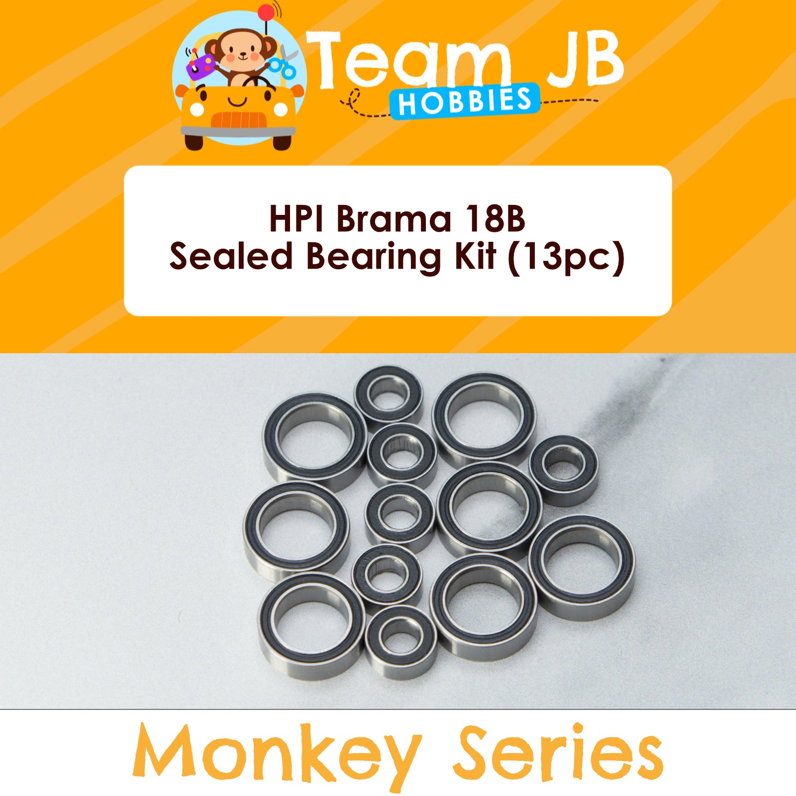 HPI Brama 18B - Sealed Bearing Kit