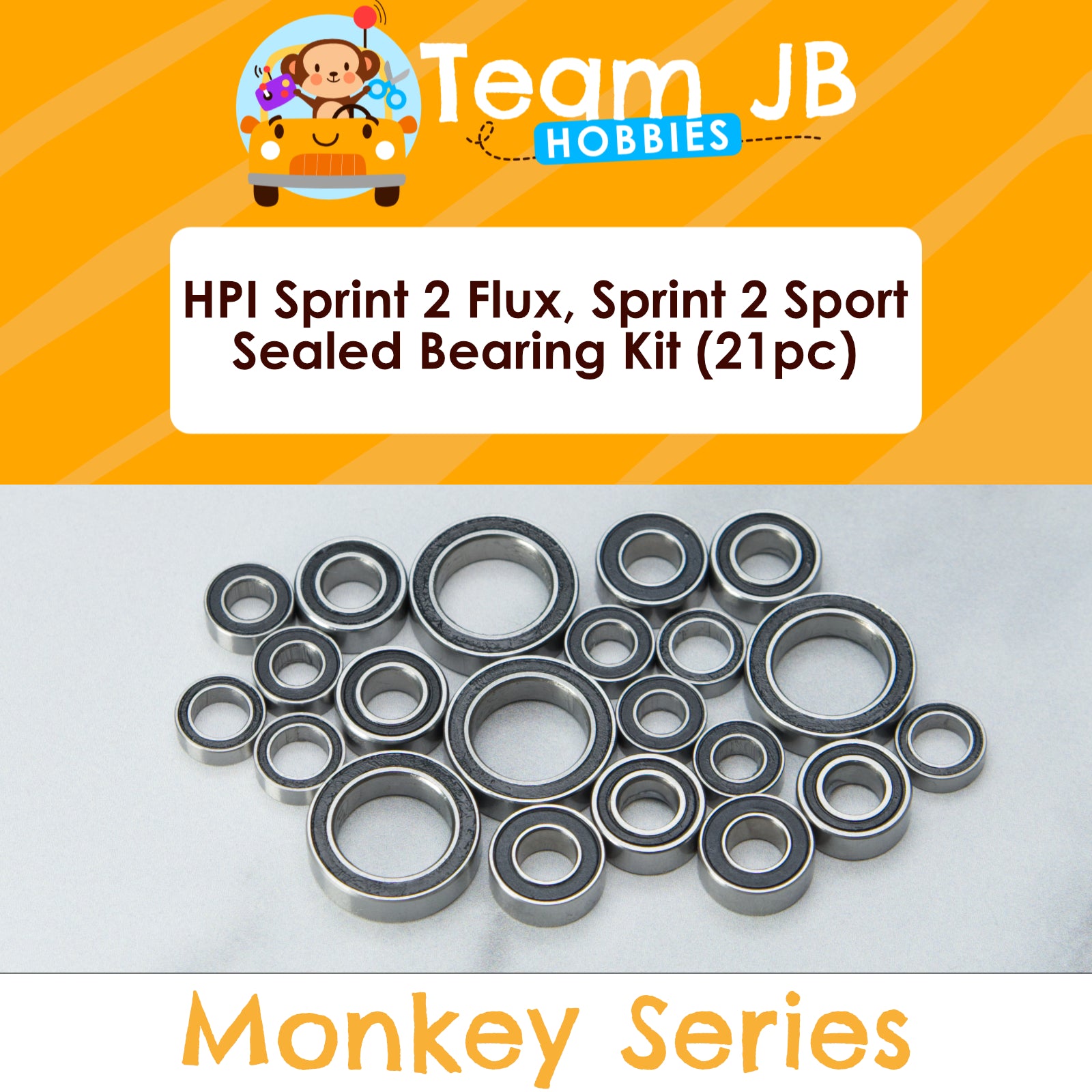 HPI Sprint 2 Flux, Sprint 2 Sport - Sealed Bearing Kit