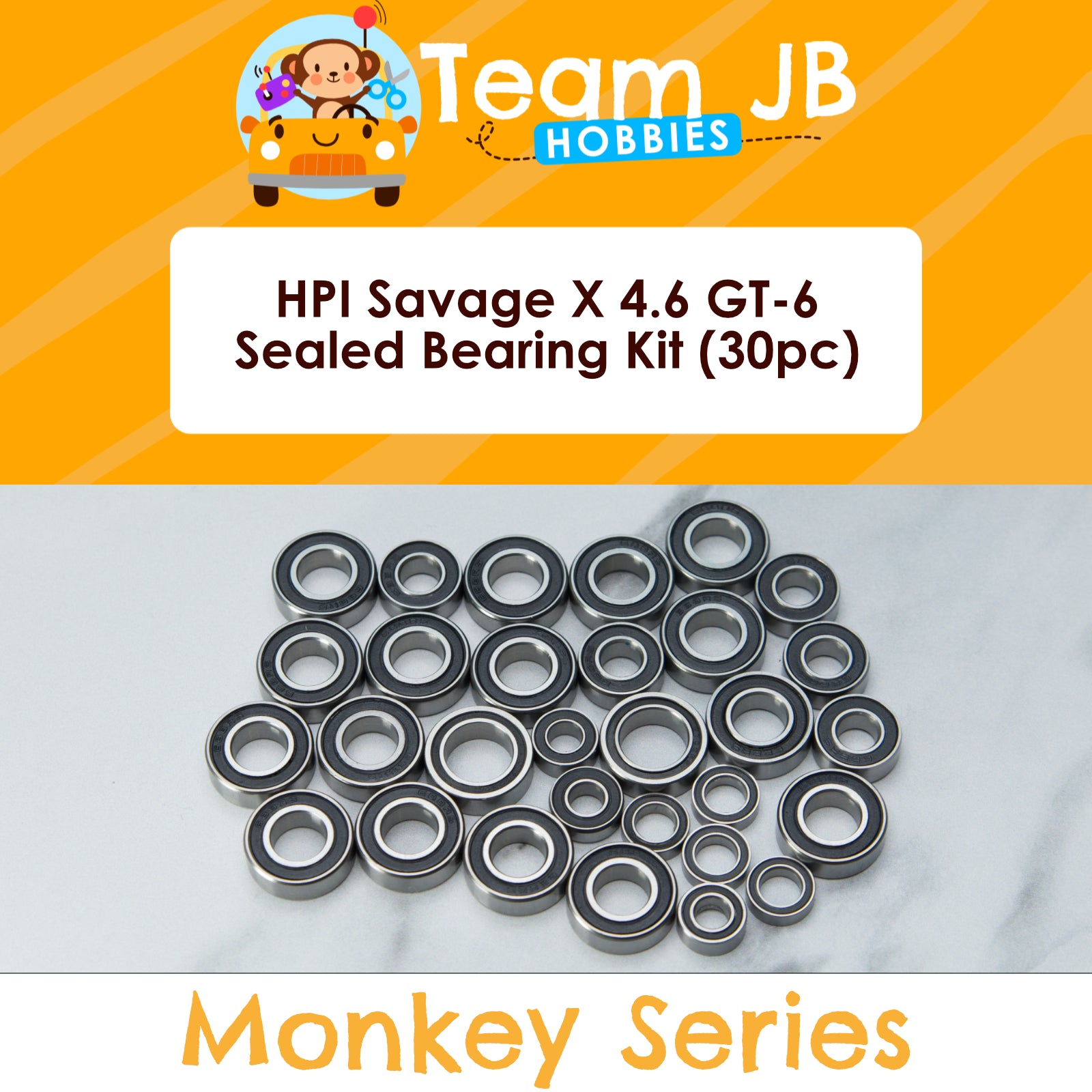 HPI Savage X 4.6 GT-6 - Sealed Bearing Kit