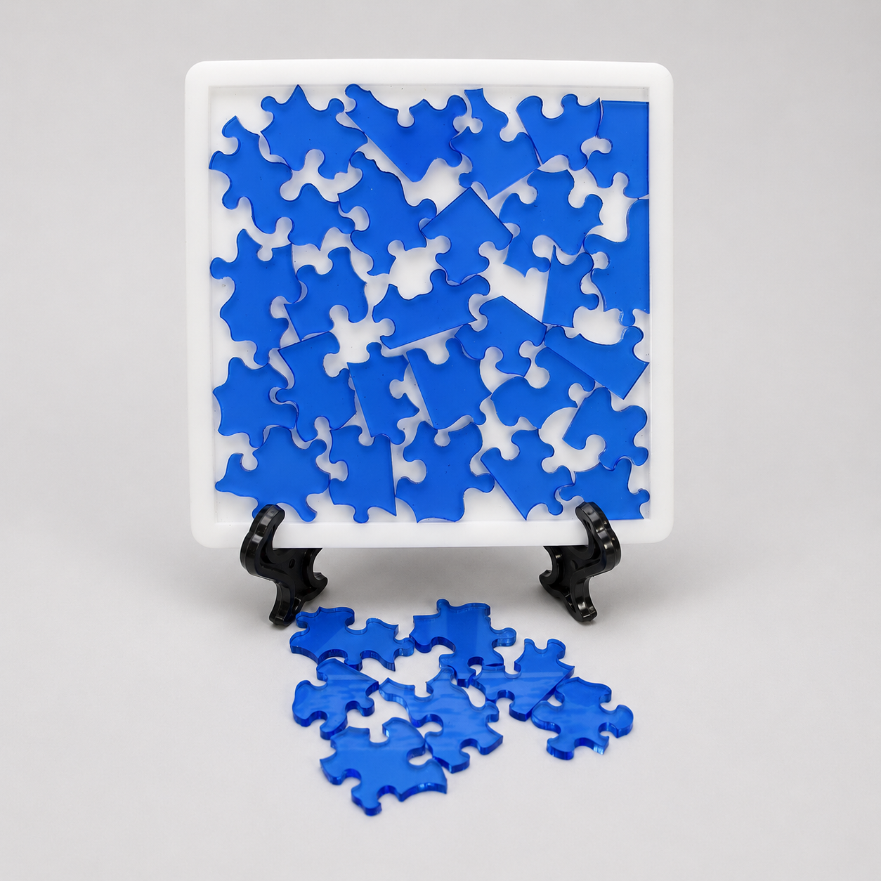 Cerulean Interstice – Advanced Jigsaw Puzzle by Rex Rossano Perez