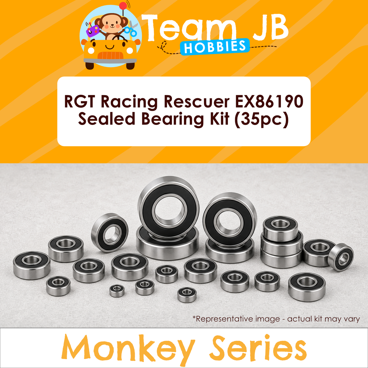RGT Racing Rescuer EX86190 - Sealed Bearing Kit