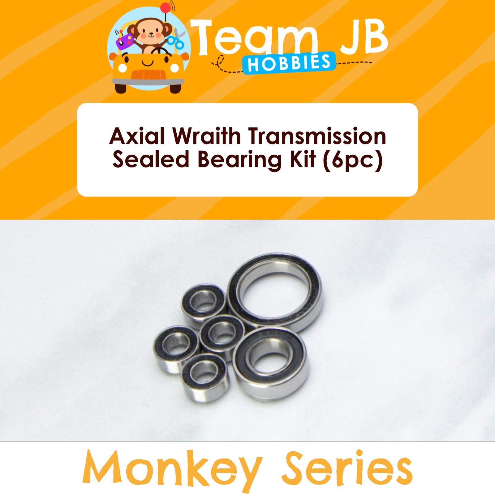 Axial Wraith Transmission - Sealed Bearing Kit