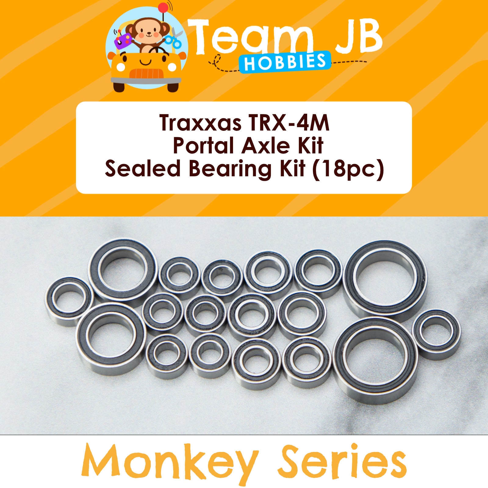 Traxxas TRX-4M Portal Axle Kit - Sealed Bearing Kit