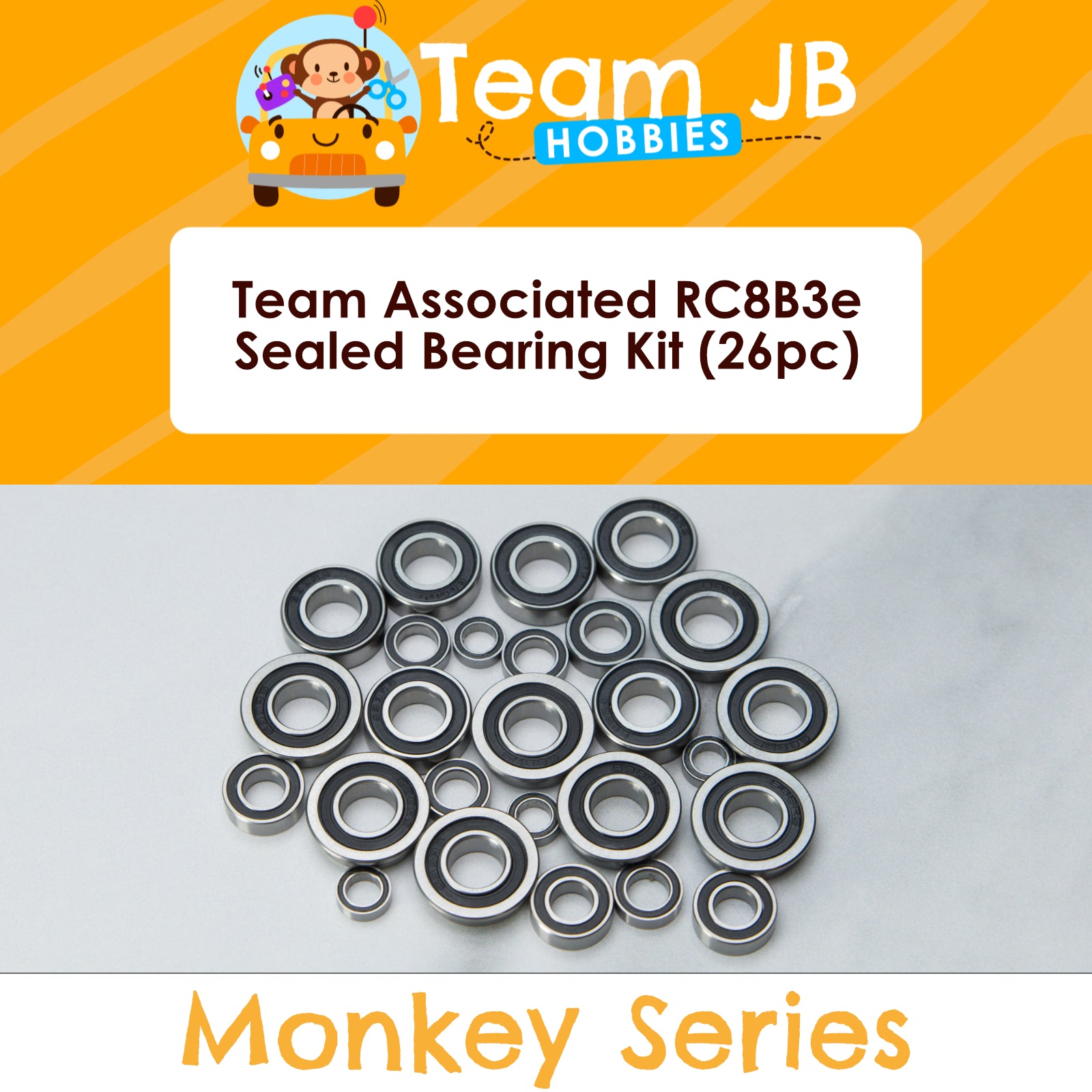 Team Associated RC8B3e - Sealed Bearing Kit