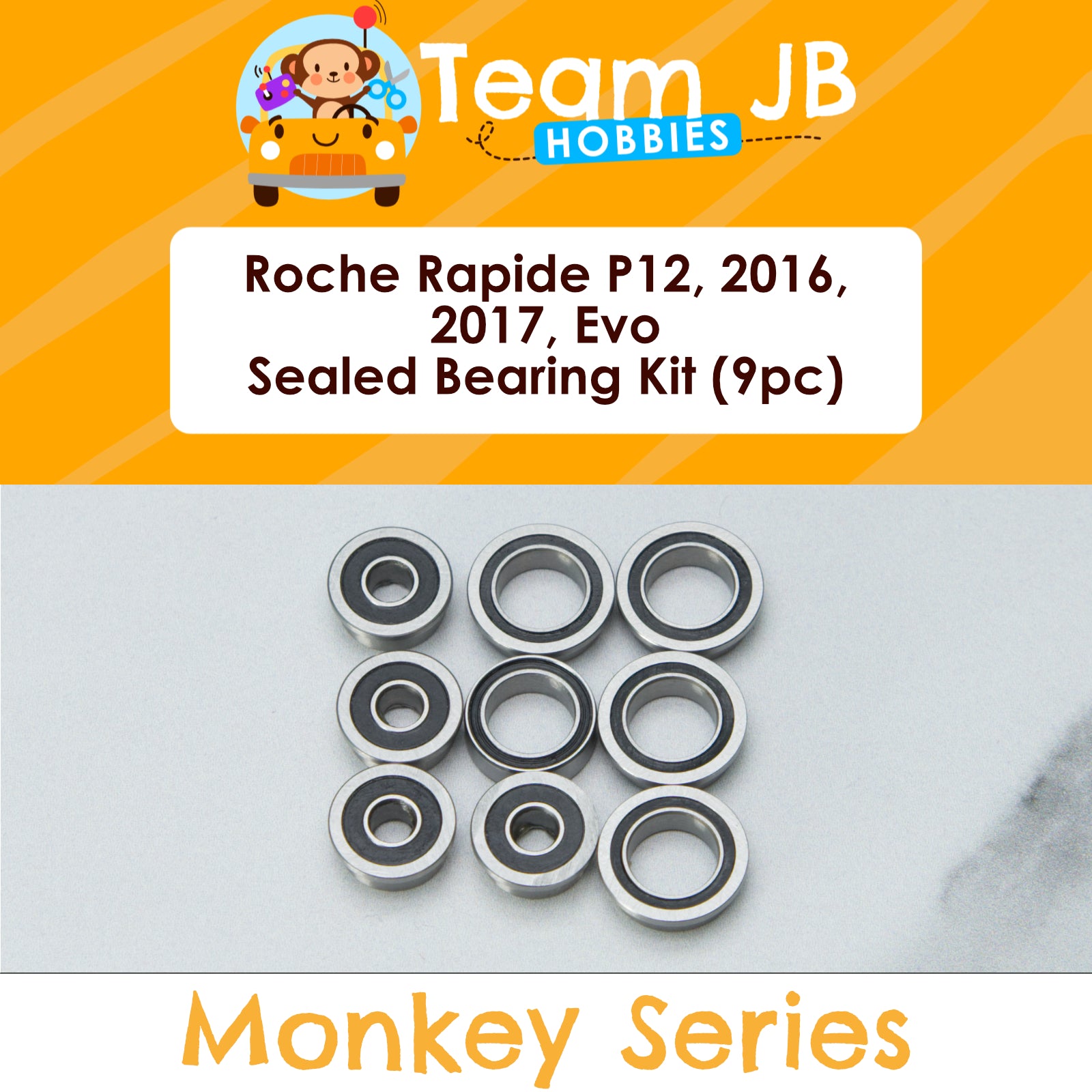 Roche Rapide P12 2016, Rapide P12 2017, Rapide P12 EVO, Rapide P12 - Sealed Bearing Kit