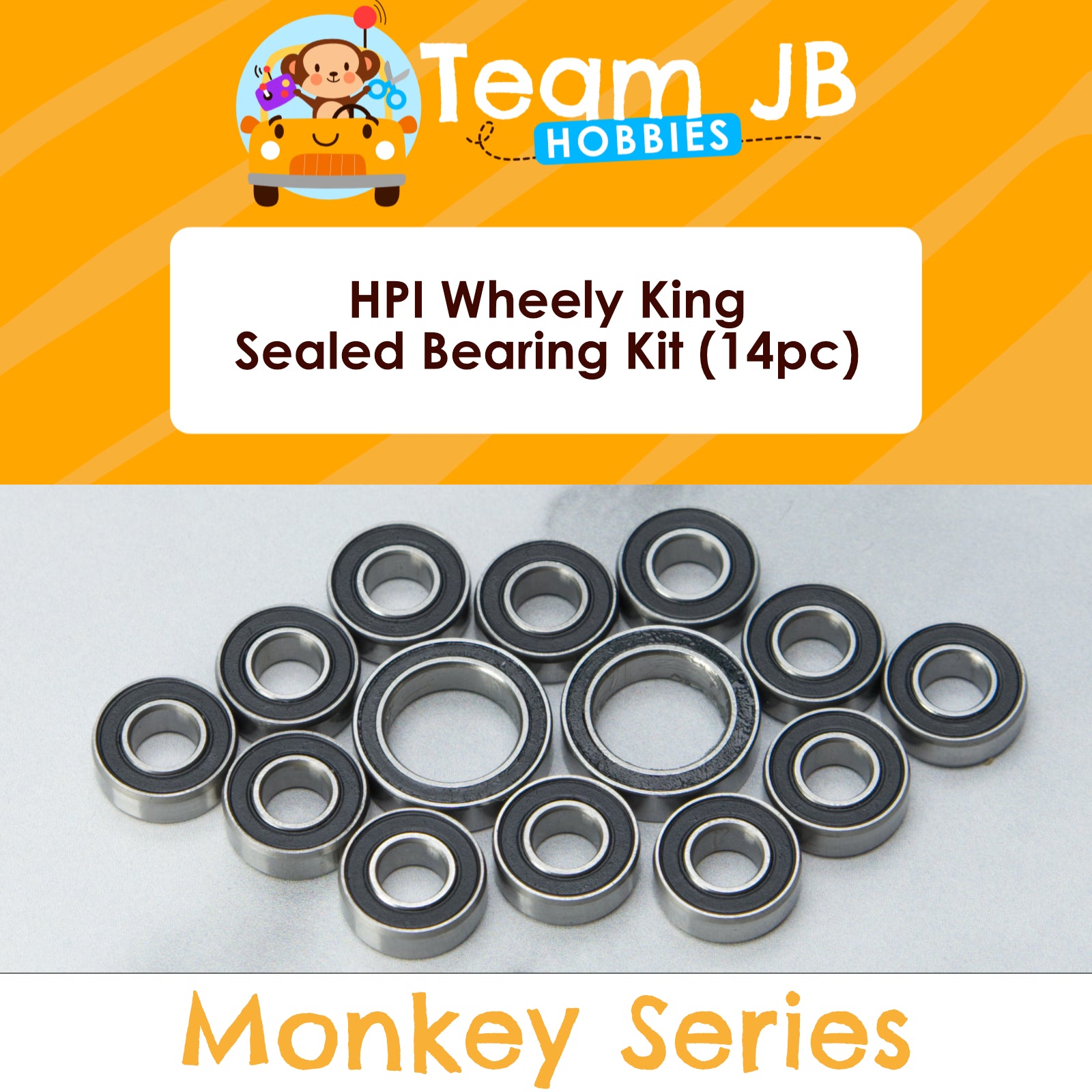 HPI Wheely King - Sealed Bearing Kit