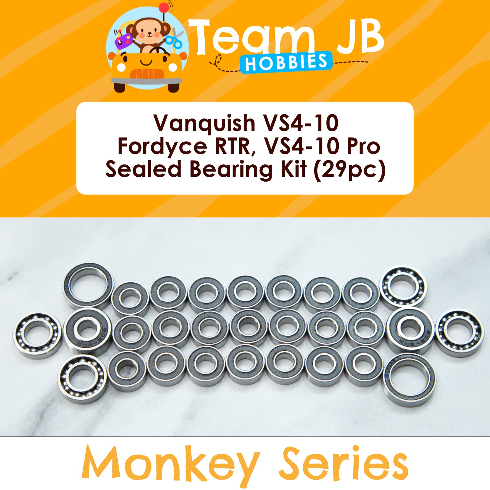 Vanquish VS4-10 Fordyce RTR, VS4-10 Pro - Sealed Bearing Kit