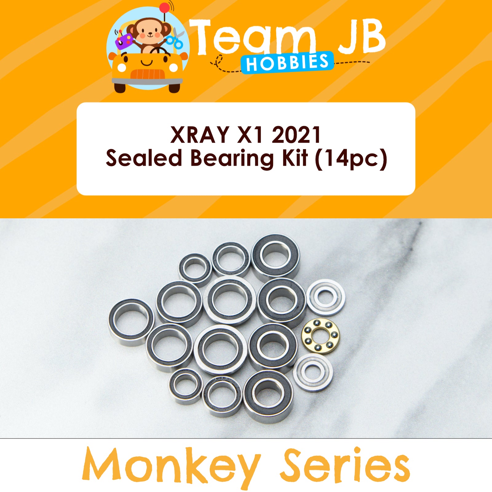 XRAY X1 2021 - Sealed Bearing Kit