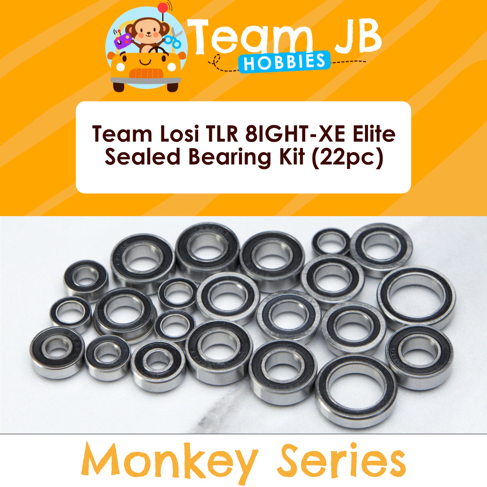 Team Losi TLR 8IGHT-XE Elite - Sealed Bearing Kit