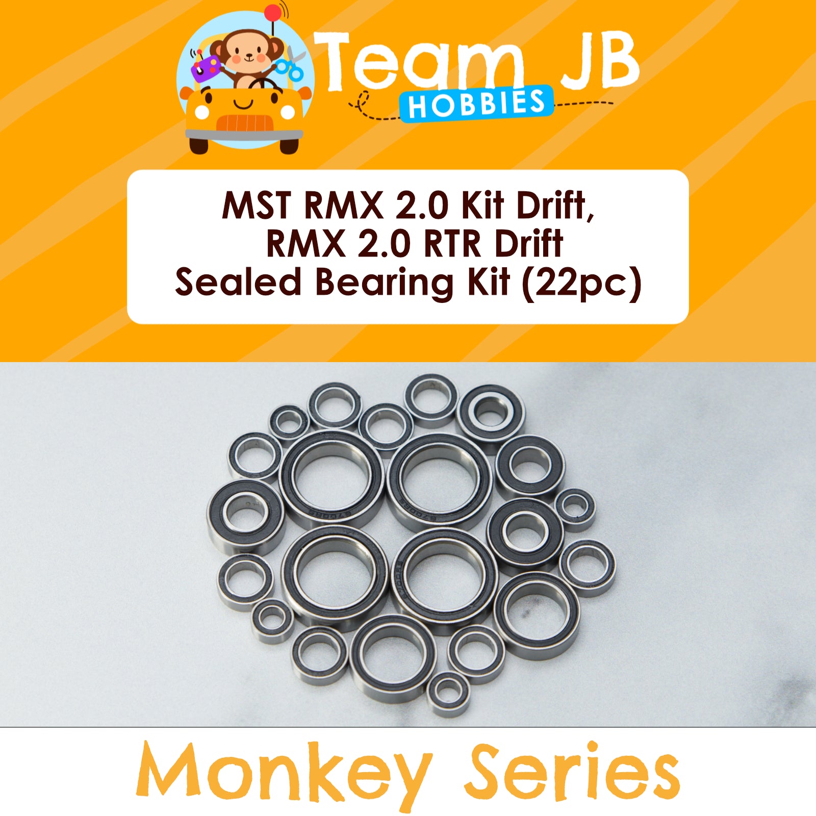 MST RMX 2.0 Kit Drift, RMX 2.0 RTR Drift - Sealed Bearing Kit