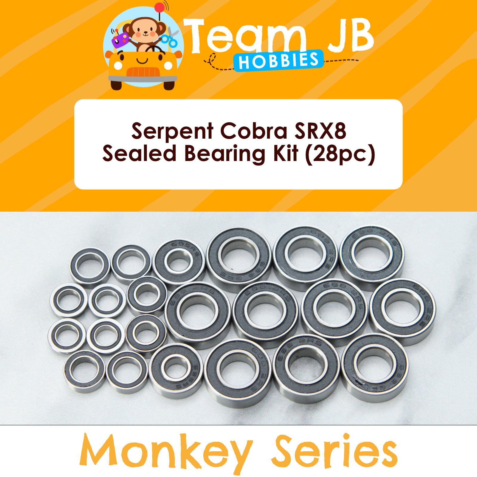 Serpent Cobra SRX8 - Sealed Bearing Kit