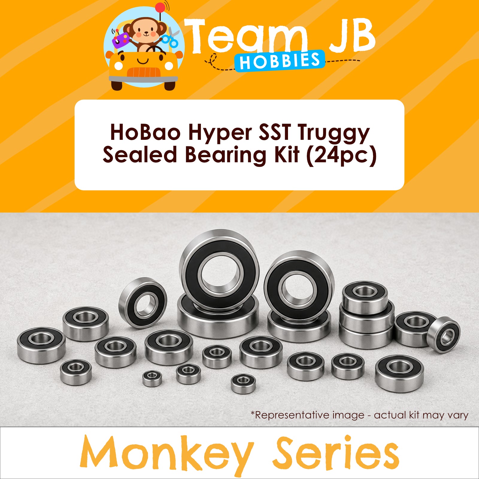 HoBao Hyper SST Truggy - Sealed Bearing Kit