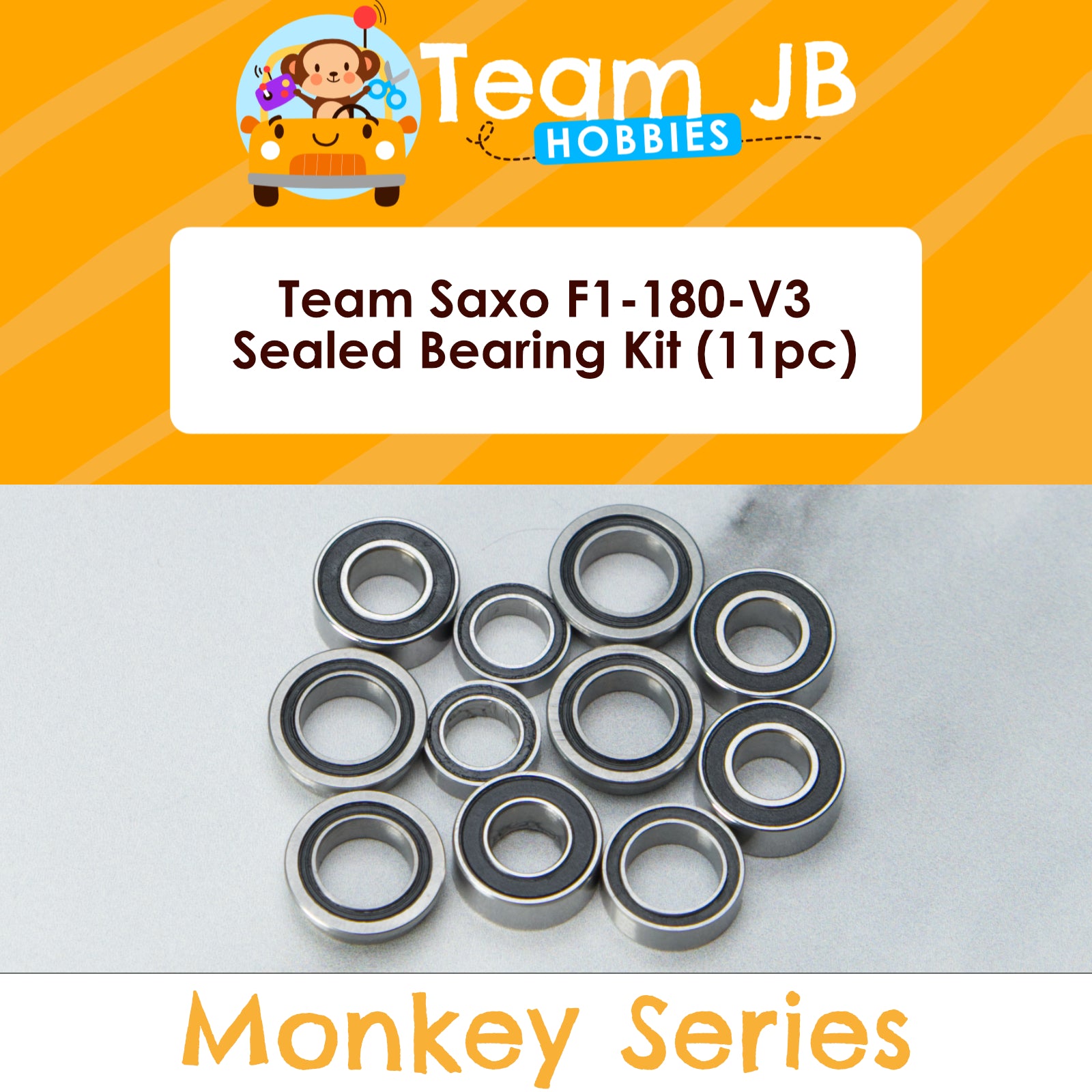 Team Saxo F1-180-V3 - Sealed Bearing Kit