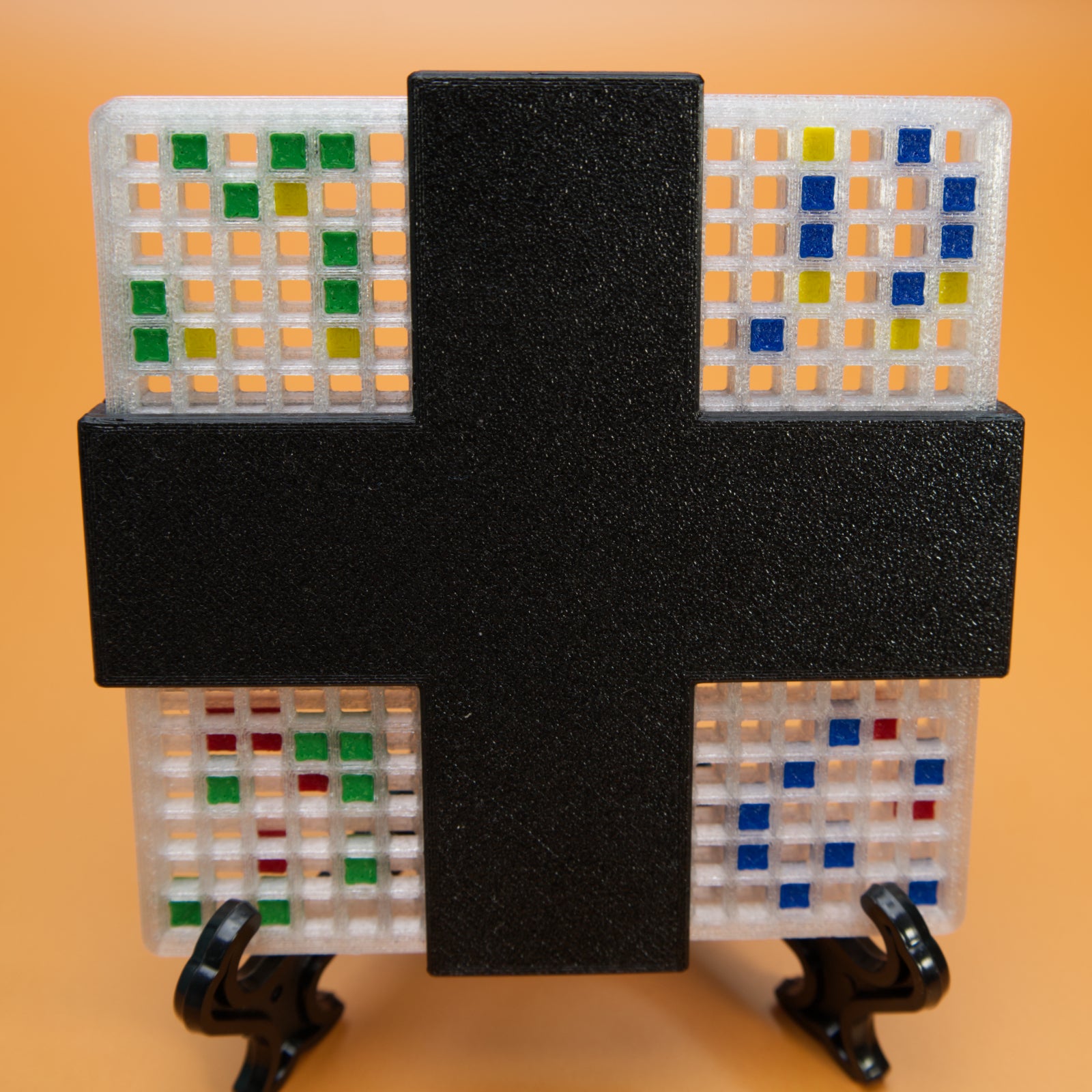 Chander's Quartet Jumbo (6x15) Translucent – Advanced Take Apart Puzzle by Yaroslav Manuilov