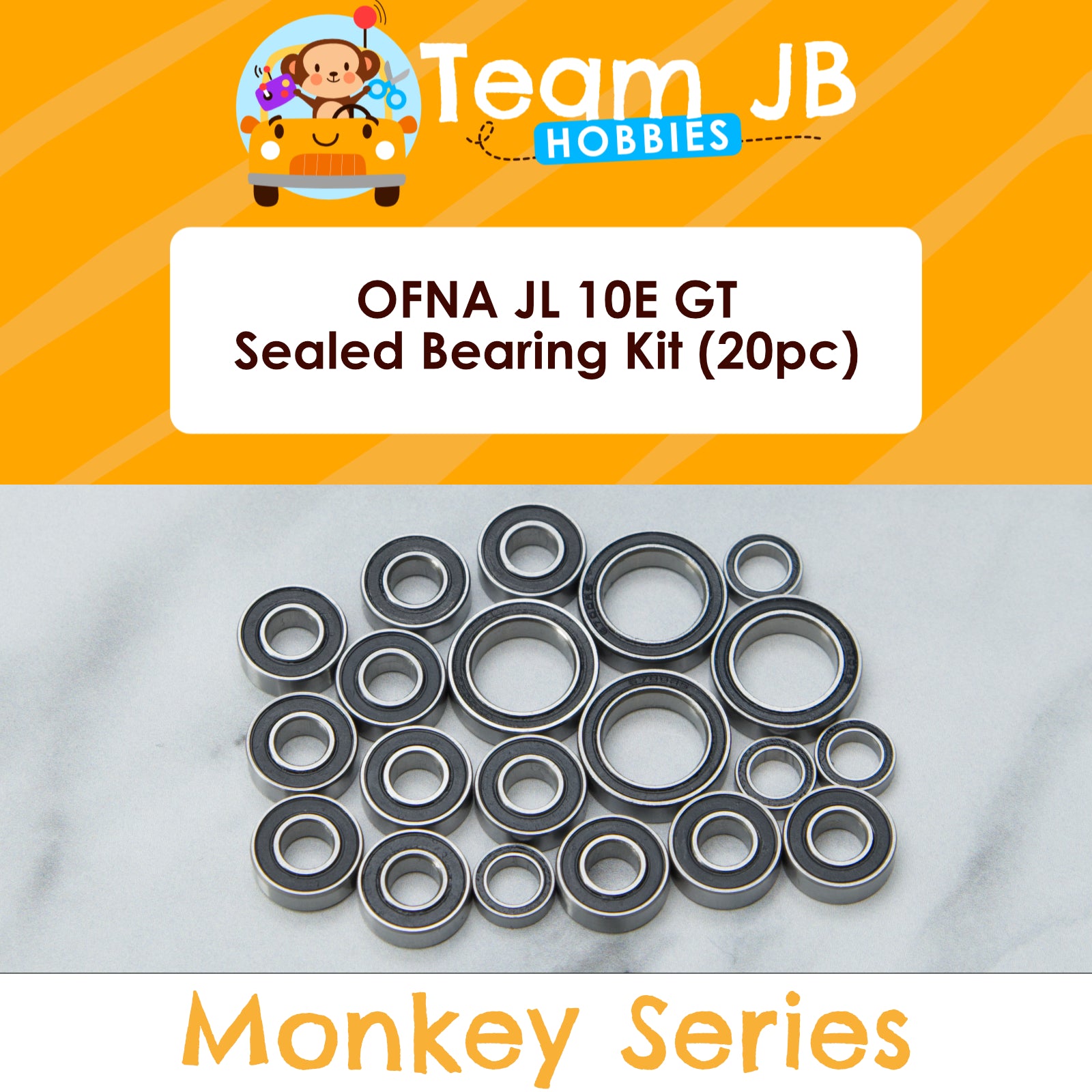 OFNA JL 10E GT - Sealed Bearing Kit