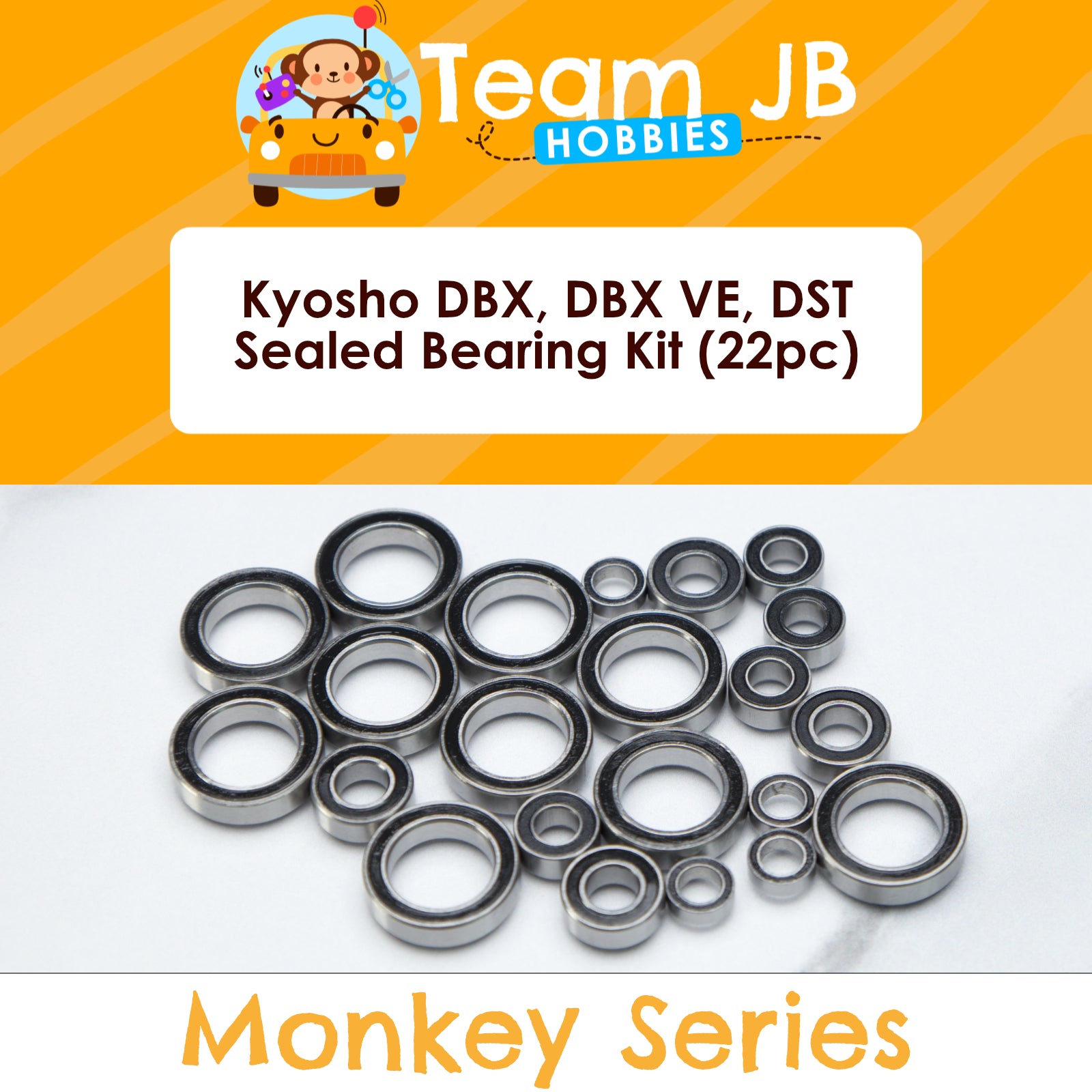 Kyosho DBX, DBX VE, DST - Sealed Bearing Kit