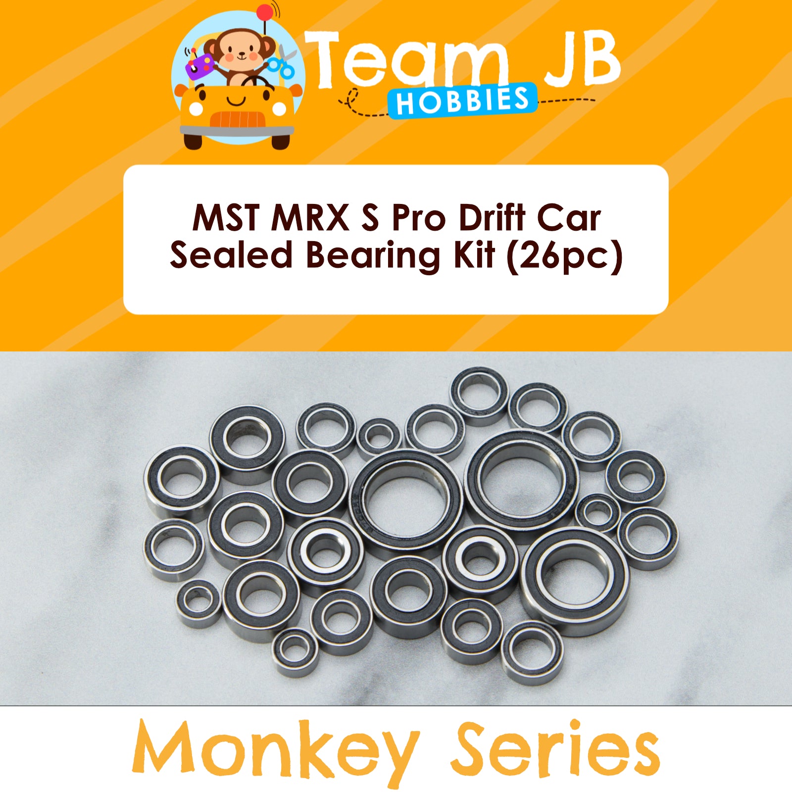 MST MRX S Pro Drift Car - Sealed Bearing Kit