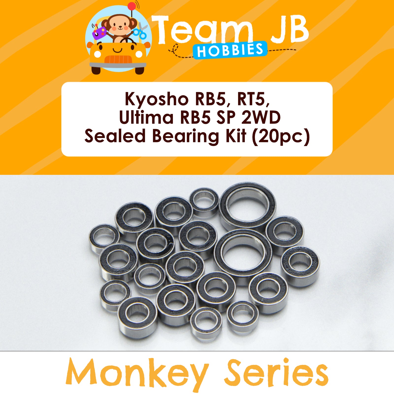 Kyosho RB5, RT5, Ultima RB5 SP 2WD - Sealed Bearing Kit