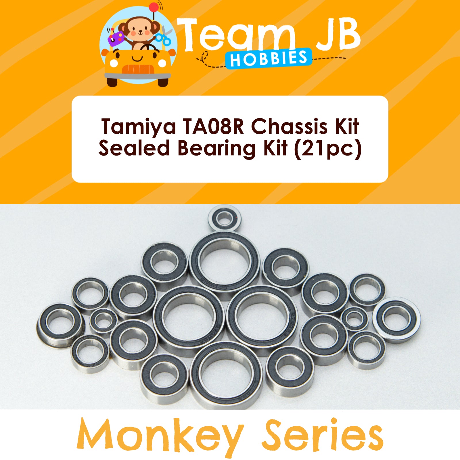 Tamiya TA08R Chassis Kit - Sealed Bearing Kit