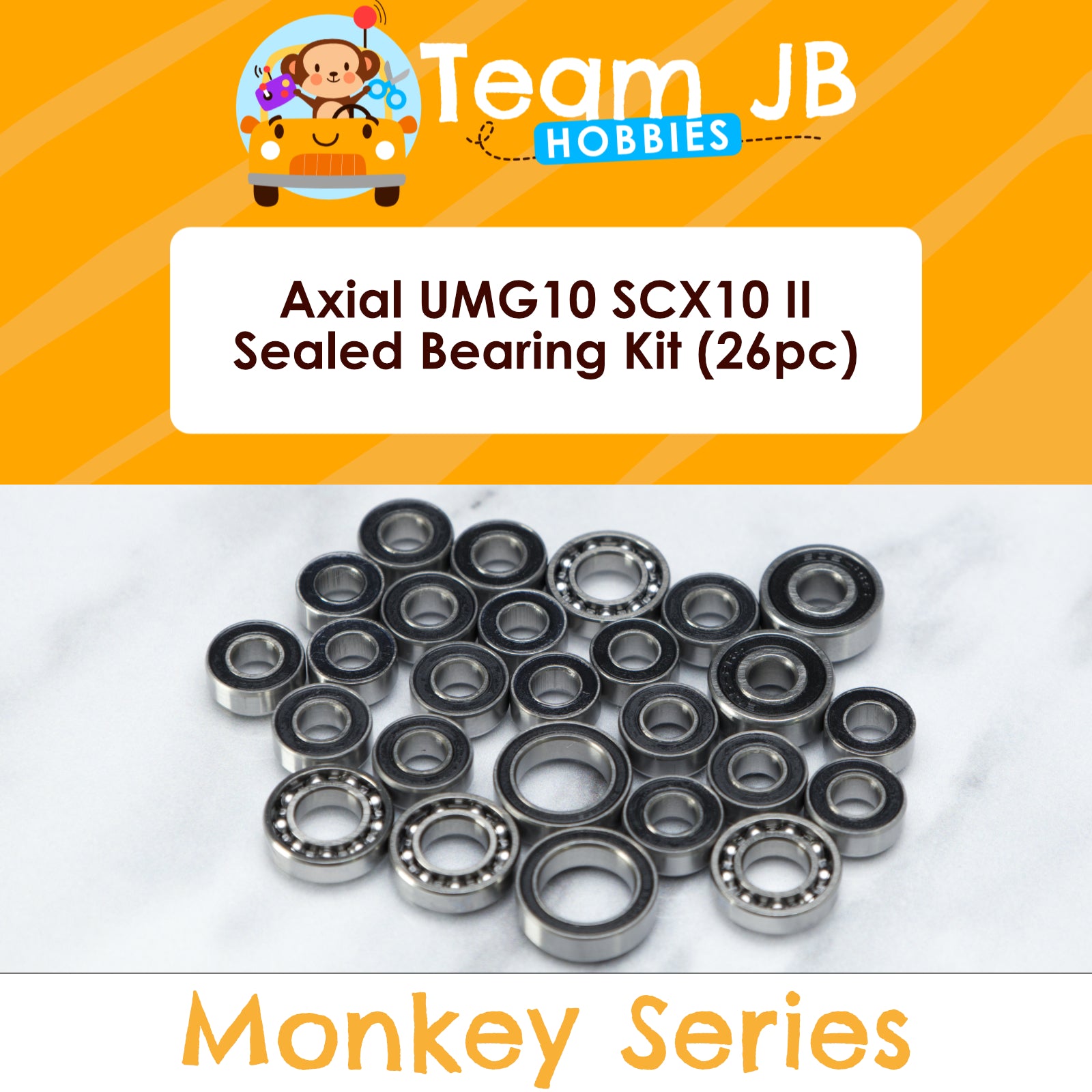 Axial UMG10 SCX10 II - Sealed Bearing Kit
