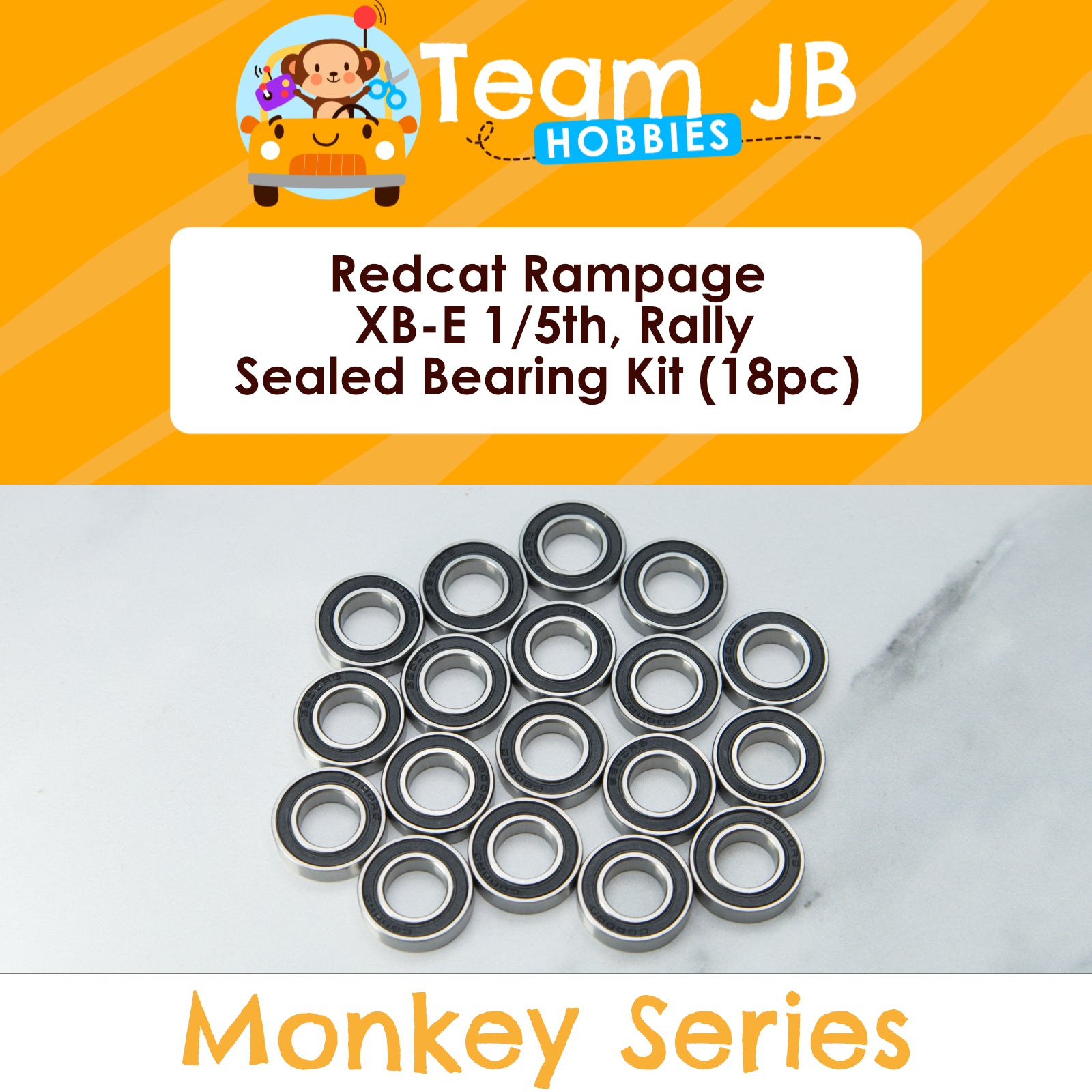 Redcat Rampage XB-E 1/5th, Rampage XR-E 1/5 Rally - Sealed Bearing Kit