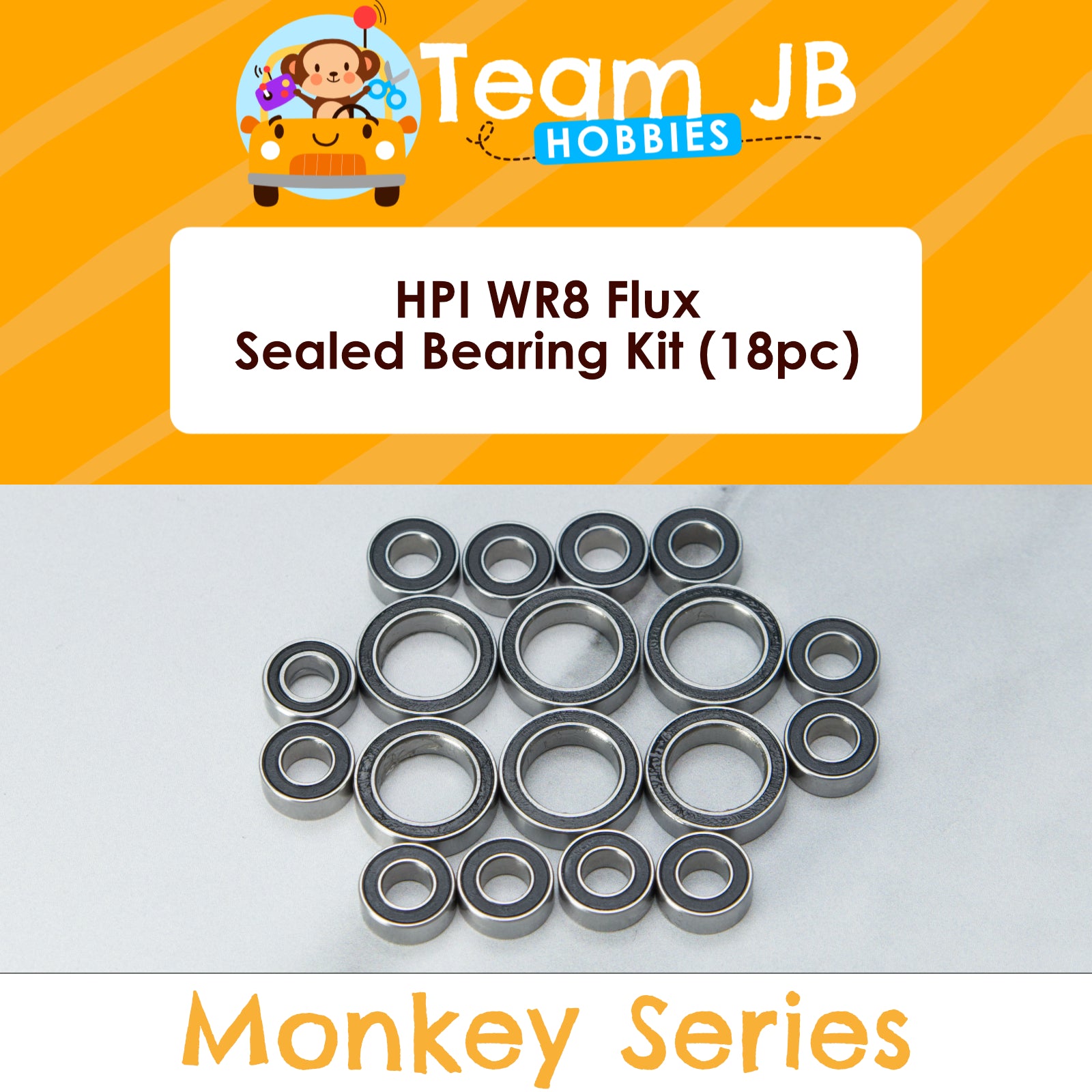 HPI WR8 Flux - Sealed Bearing Kit