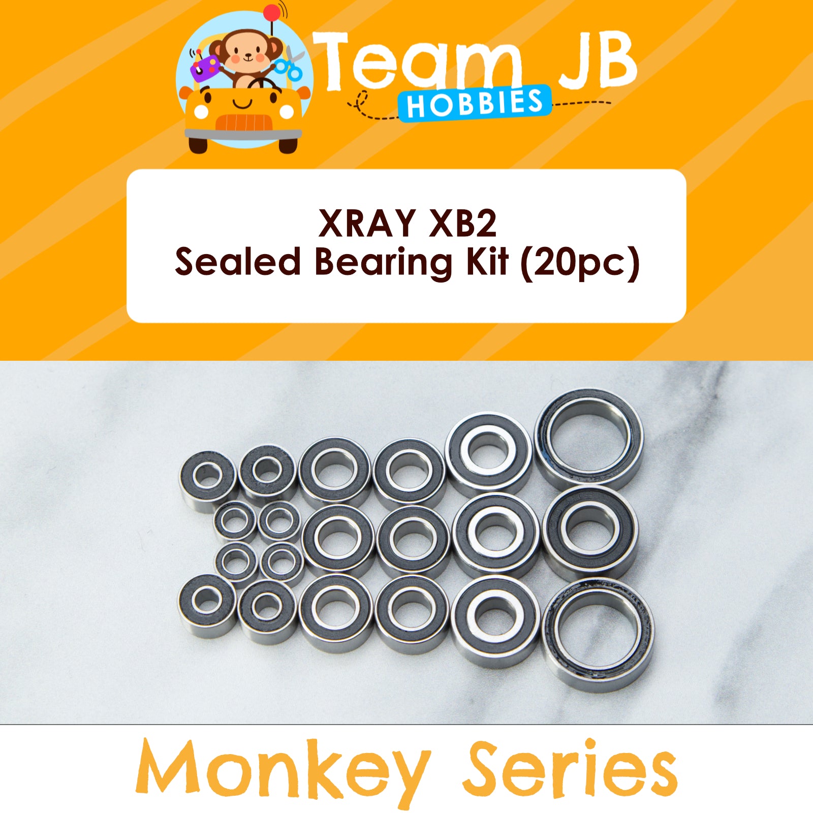 XRAY XB2 - Sealed Bearing Kit