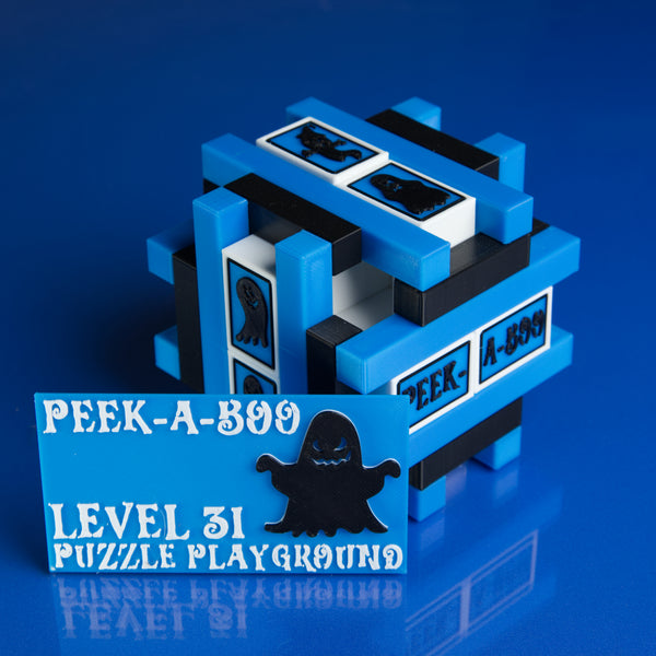 Peek-A-Boo (Blue) - Level 31 - Dan Fast - Puzzle Playground