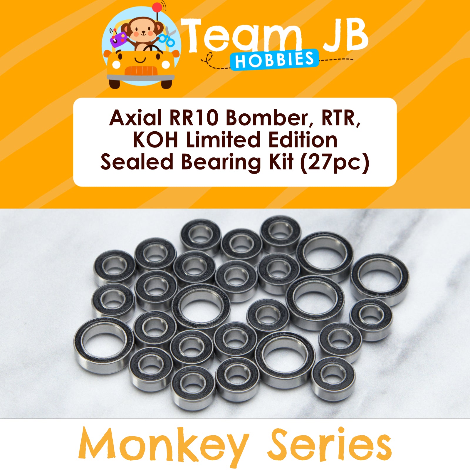 Axial RR10 Bomber, RTR, KOH Limited Edition - Sealed Bearing Kit