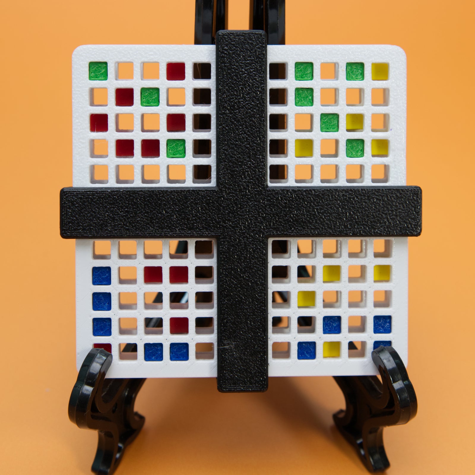 Chander's Quartet (5x12) White – Intermediate Take Apart Puzzle by Yaroslav Manuilov