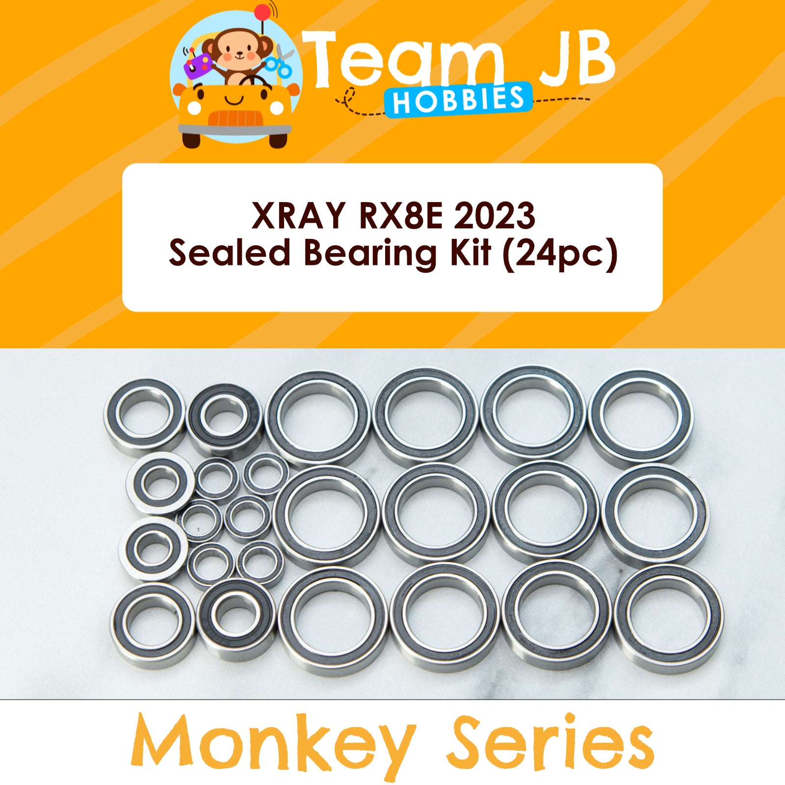 XRAY RX8E 2023 - Sealed Bearing Kit