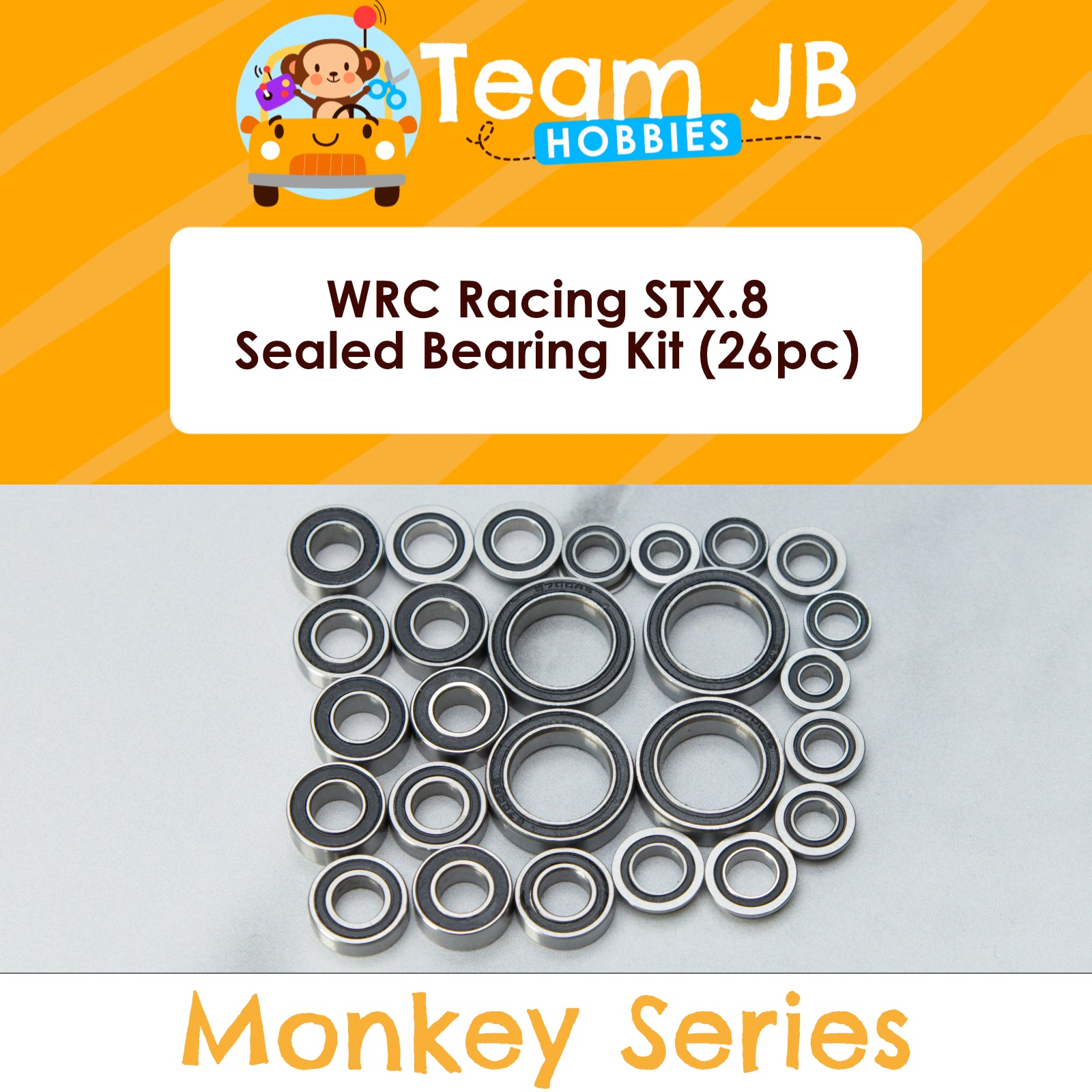 WRC Racing STX.8 - Sealed Bearing Kit