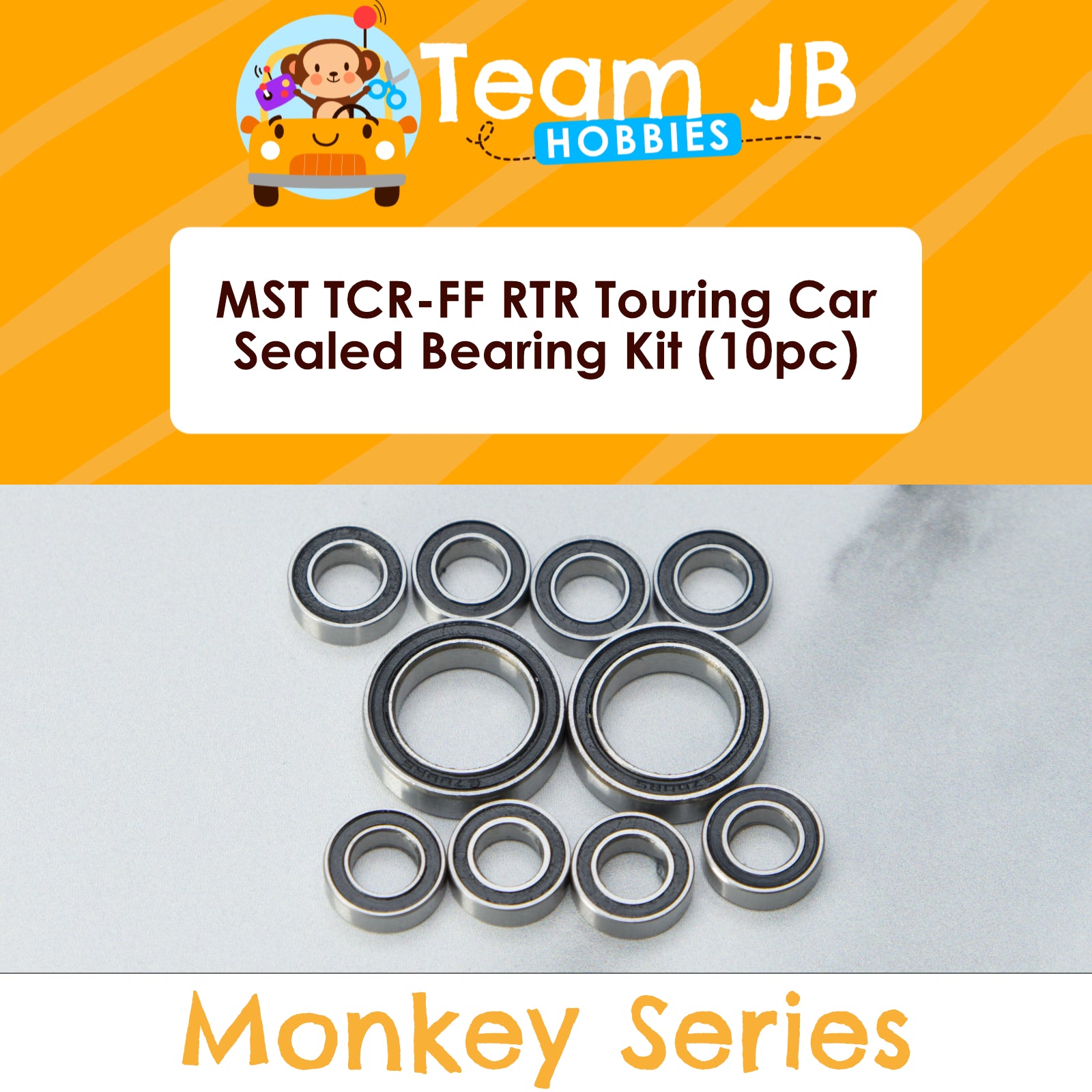 MST TCR-FF RTR Touring Car - Sealed Bearing Kit