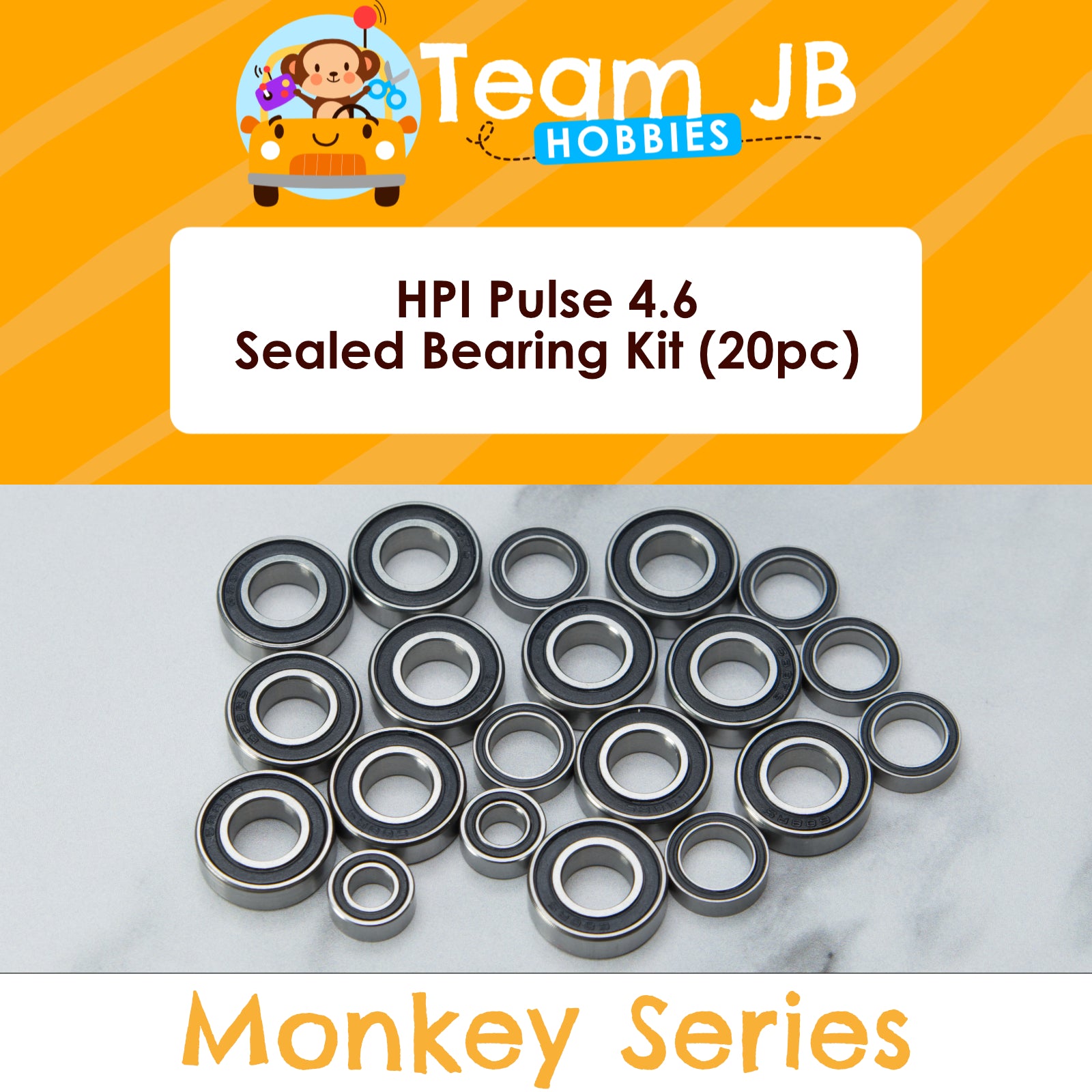 HPI Pulse 4.6 - Sealed Bearing Kit
