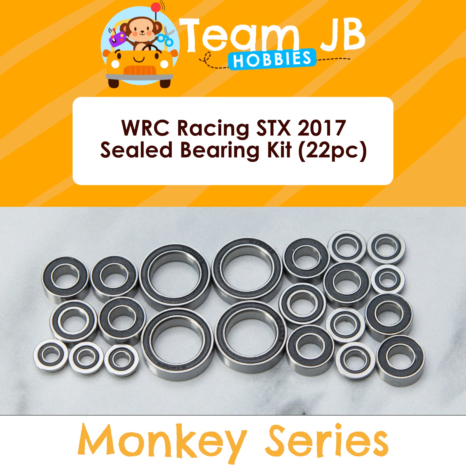 WRC Racing STX 2017 - Sealed Bearing Kit