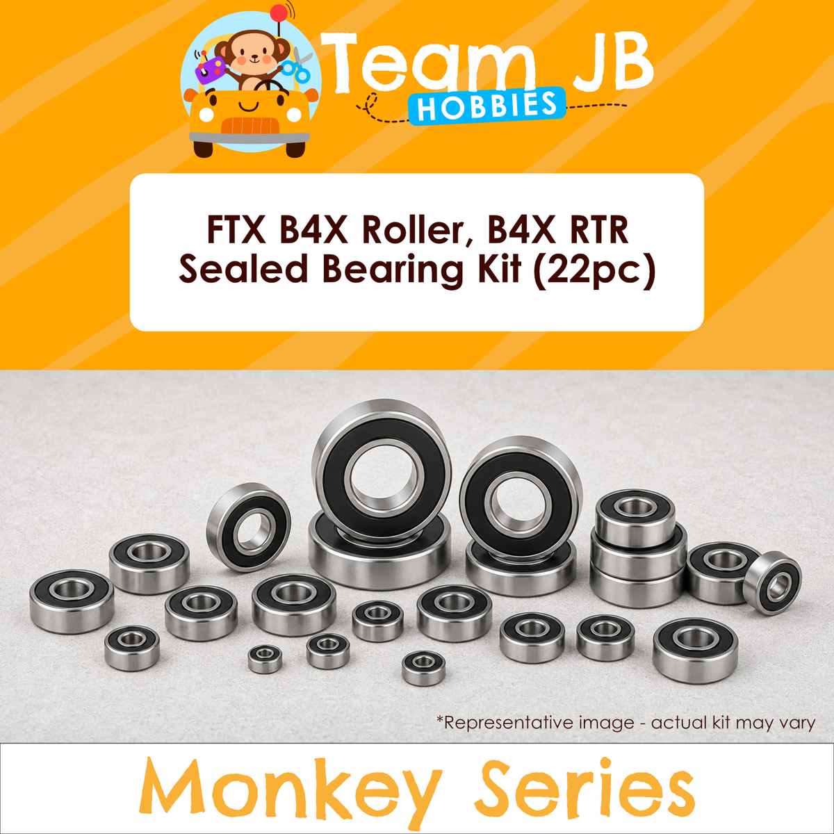 FTX B4X Roller, B4X RTR - Sealed Bearing Kit